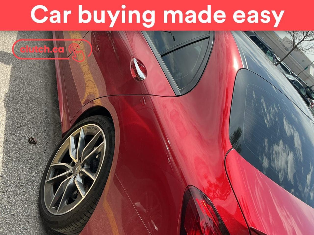 <br> <br>Clutch is the largest online used car retailer in Canada, delivering a seamless, hassle-free car-buying experience to drivers everywhere. Shop thousands of used cars online, get the right one delivered to your door, and enjoy peace of mind with our 10-Day Money-Back Guarantee. How sweet is that? To learn more, visit clutch.ca.<br> <br>Seamless home delivery - Delivery to your door in a matter of days. Available on select packages.<br> <br>Try it out for 10 days - If you do not like it, we will take it back. <br> <br>Quality assured - All cars go through our rigorous 210-point inspection and reconditioning process.<br> <br>Peace of mind - Warranty and protection plans available.<br> <br>Haggle-free - No haggling or hard sells.<br> <br>100% Transparency - Full inspection reports on every car, including high-res photography and a free Carfax report.<br> <br>Listed price is for cash purchase only and does not include taxes, Shipping Fees (if applicable), Delivery Fees (if applicable), government licensing fees.<br> <br>Stock # 10173