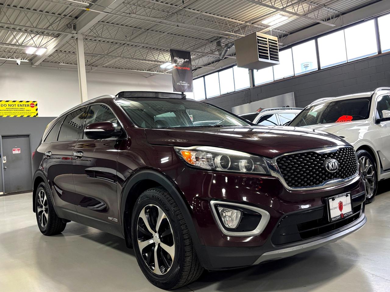 2018 Kia Sorento EX V6 AWD|7PASSENGER|LEATHER|ALLOYS|PANOROOF|+++ Photo