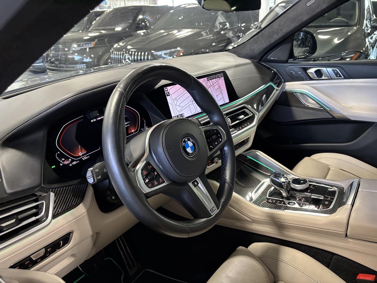 2020 BMW X6 M50i|xDrive|TWINTURBOV8|MATTEWRAP|WHITELEATHER|HUD Photo
