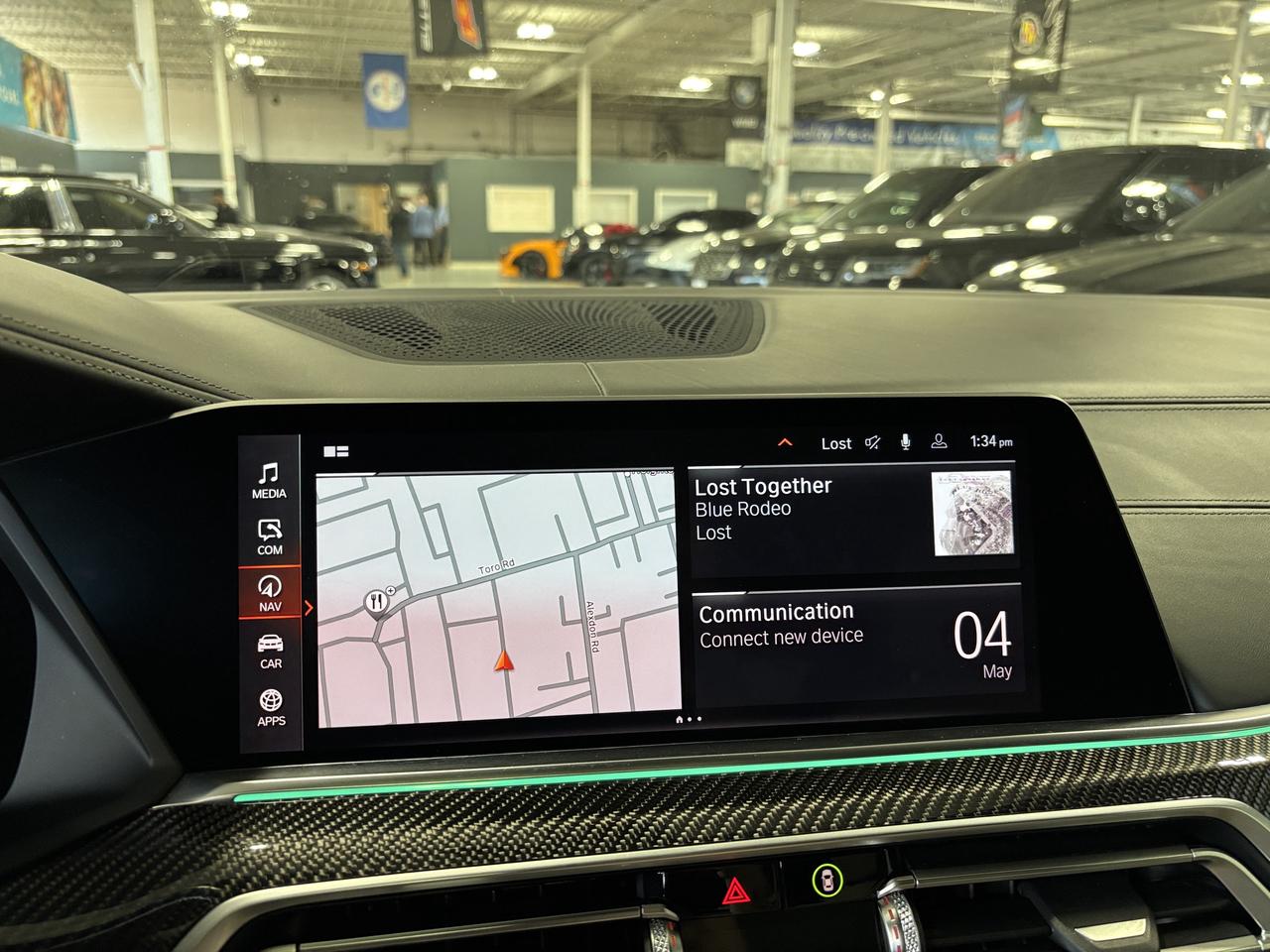 2020 BMW X6 M50i|xDrive|TWINTURBOV8|MATTEWRAP|WHITELEATHER|HUD Photo