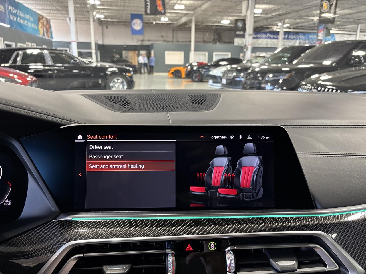 2020 BMW X6 M50i|xDrive|TWINTURBOV8|MATTEWRAP|WHITELEATHER|HUD Photo