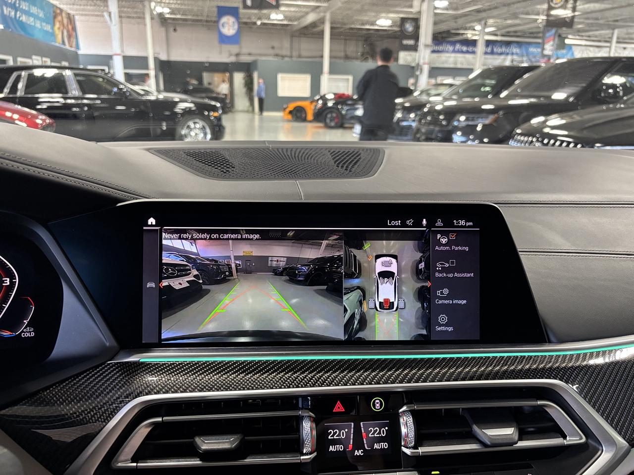 2020 BMW X6 M50i|xDrive|TWINTURBOV8|MATTEWRAP|WHITELEATHER|HUD Photo