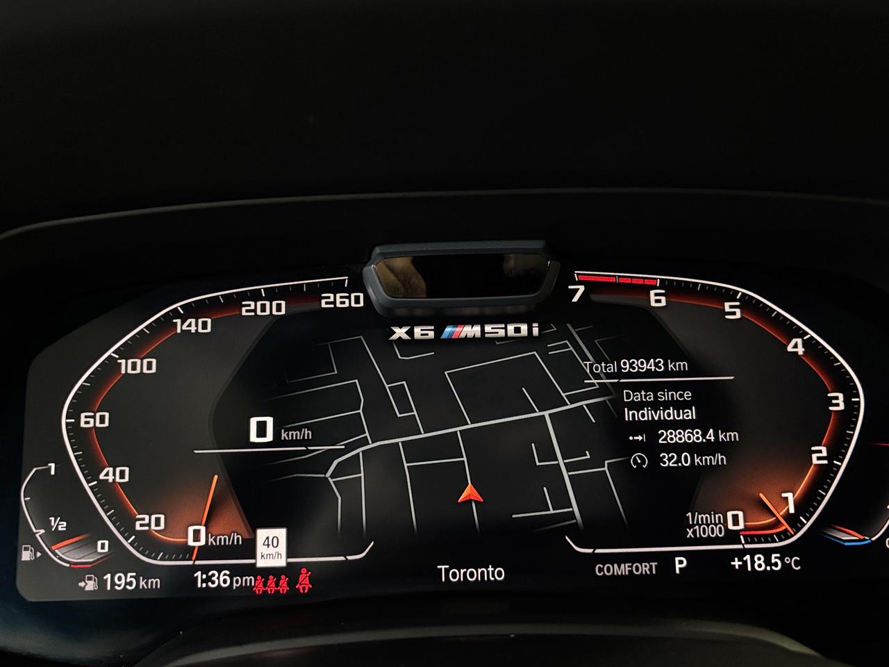 2020 BMW X6 M50i|xDrive|TWINTURBOV8|MATTEWRAP|WHITELEATHER|HUD Photo