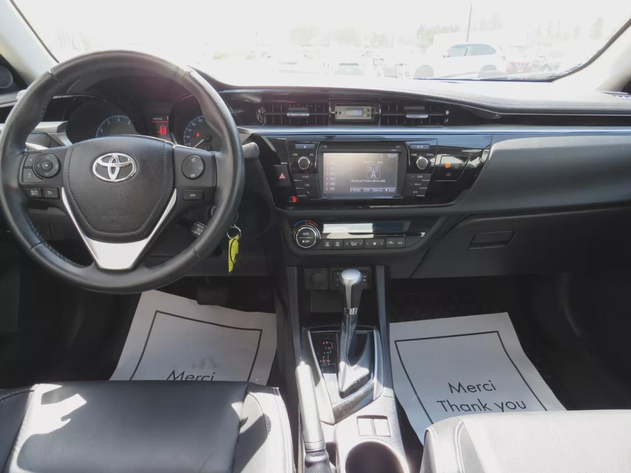 2014 Toyota Corolla S | Clean Title No Accidents | Leather | Sunroof | Alloy Rims | Digital Touchscreen | Heated Seats | Reverse Camera | Photo
