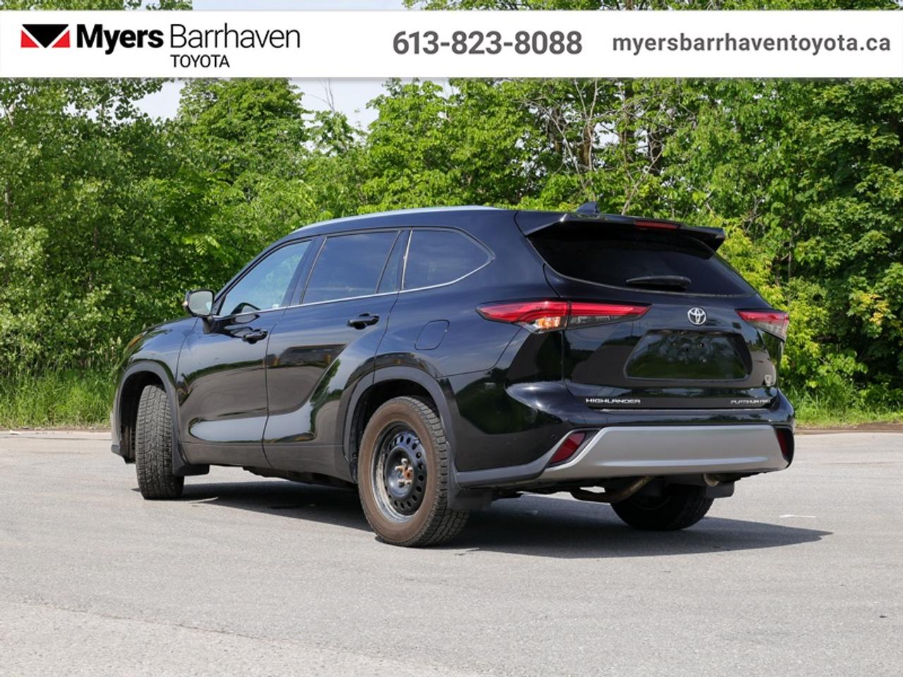 2023 Toyota Highlander Platinum  - Leather Seats - $309 B/W Photo3