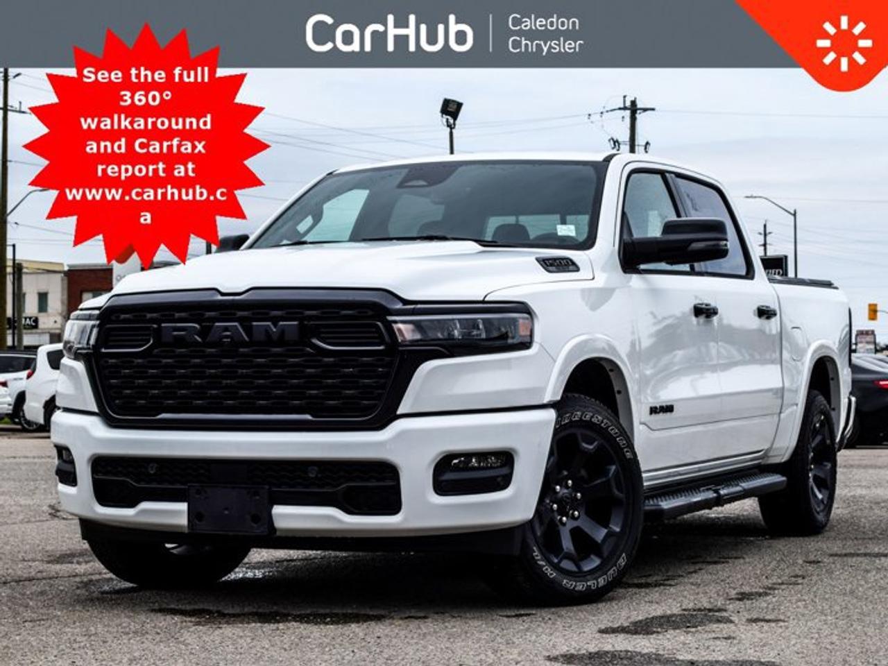 2025 RAM 1500 Big Horn 4x4 Crew Cab 5'7" Box Night Edition 12"Display Blind Spot Photo