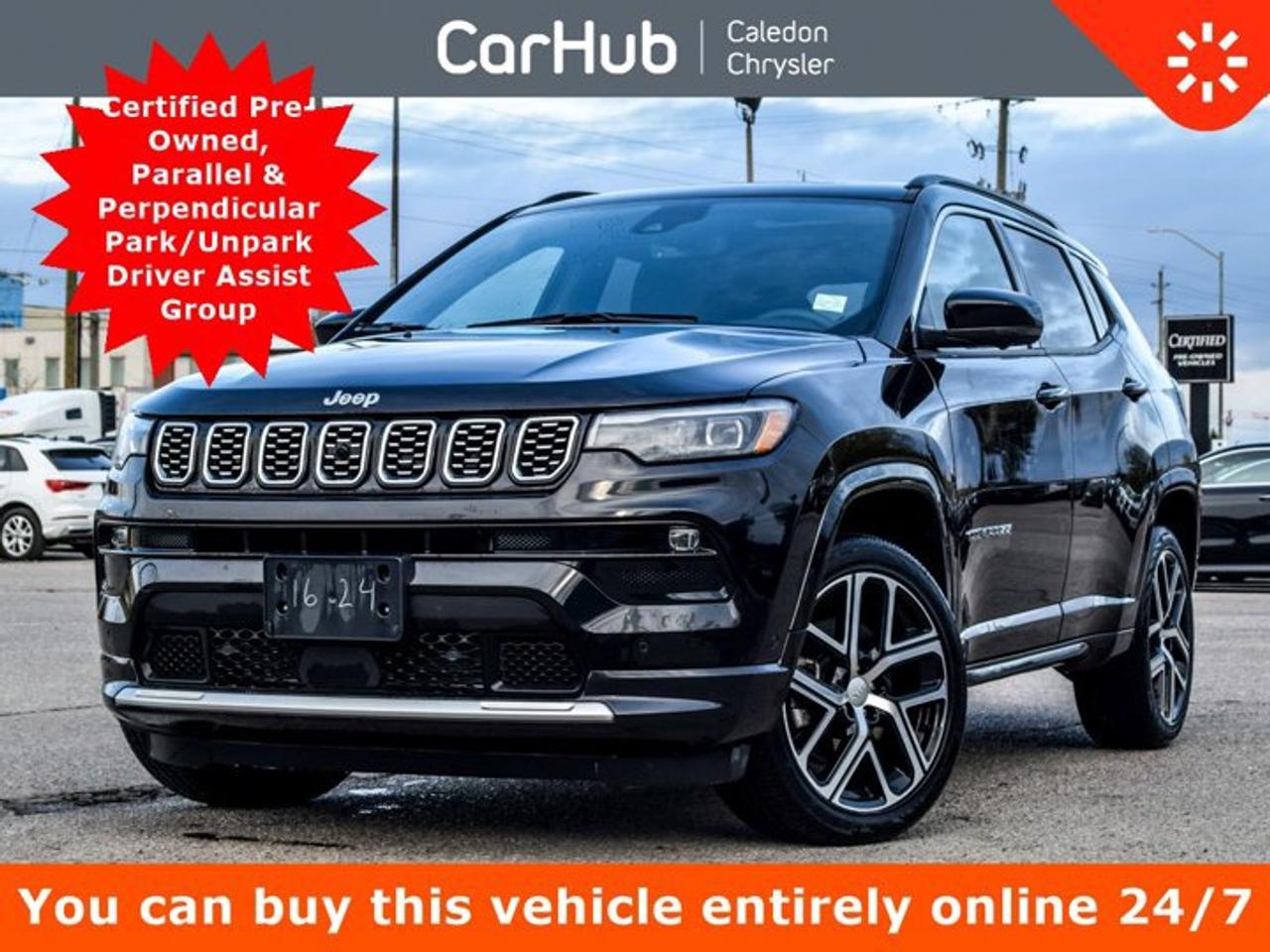 2024 Jeep Compass Limited 4x4 Elite Group Driver Assist Group Pano Sunroof 10.1"Display 360 Camera Photo