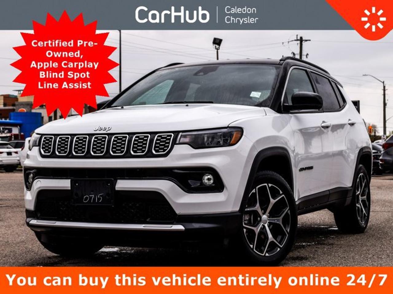 2024 Jeep Compass Limited 4x4 10.1"Display Heated Front Seats Remote Start 18"Alloy Rims Photo