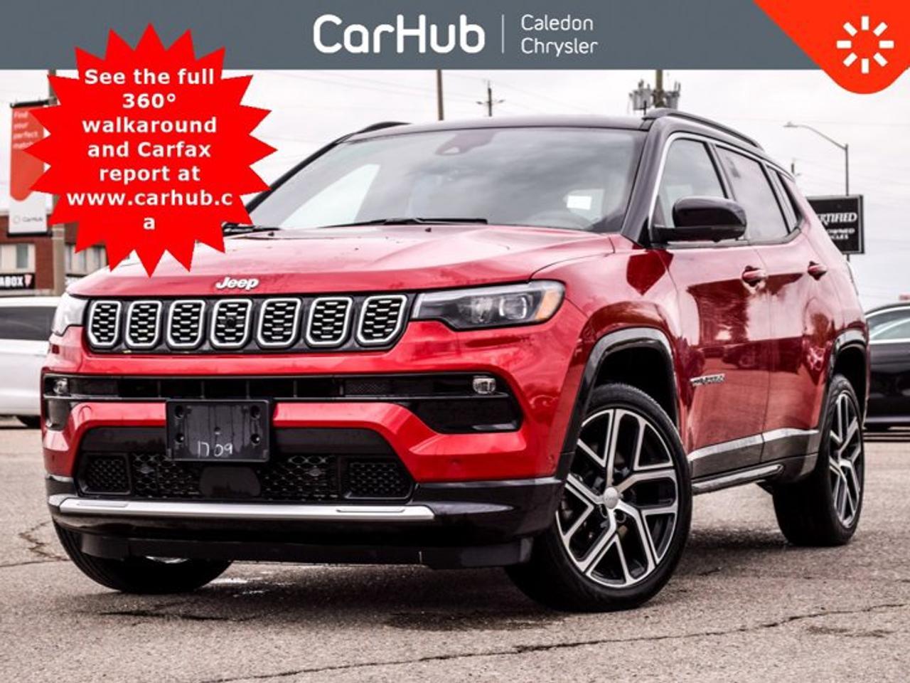 2024 Jeep Compass Limited 4x4 Elite Group Driver Assist Group Pano Sunroof 10.1"Display 360 Camera Photo