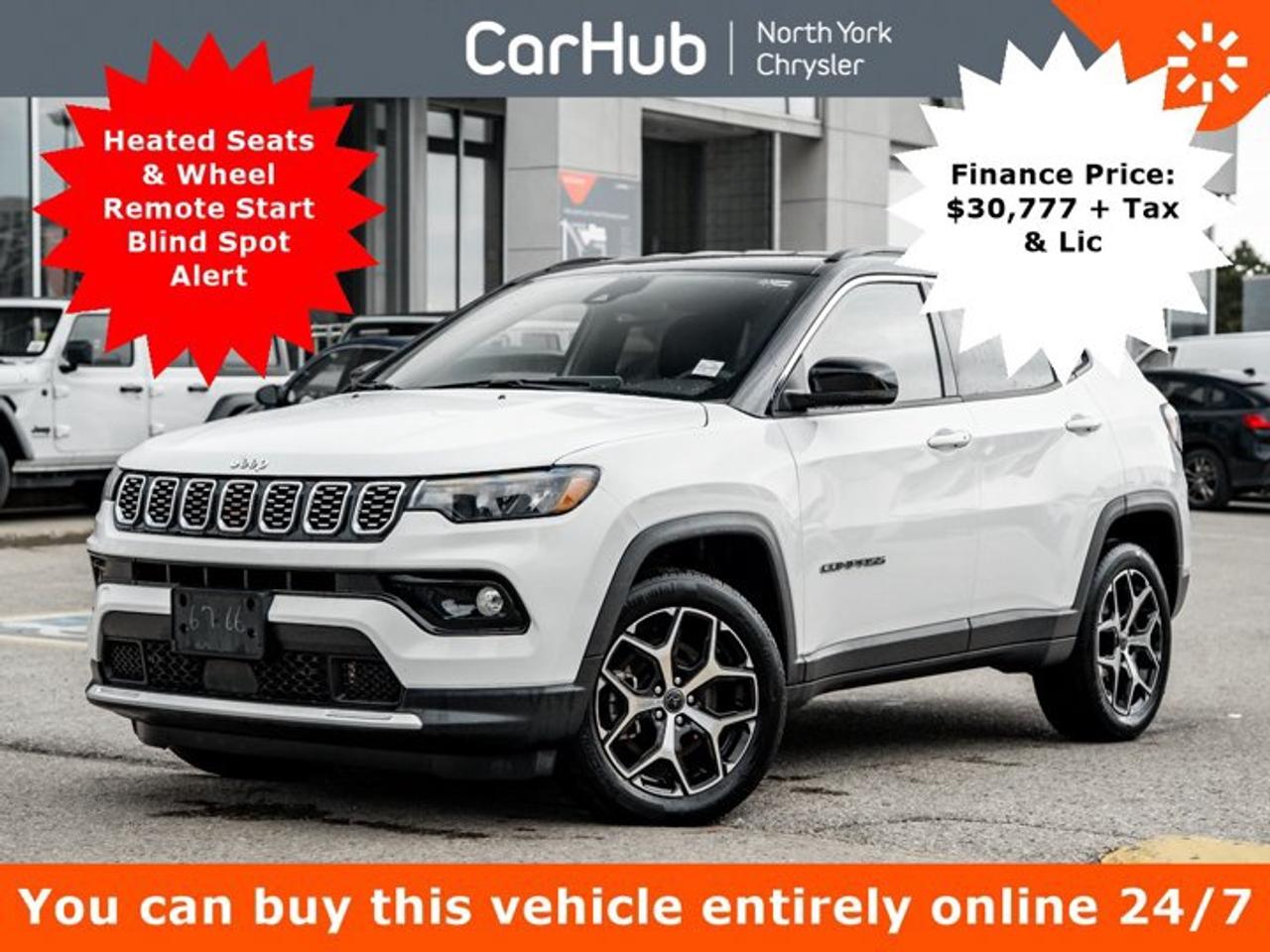 2025 Jeep Compass Limited Heated Seats & Wheel Remote Start Blind Spot Alert Photo