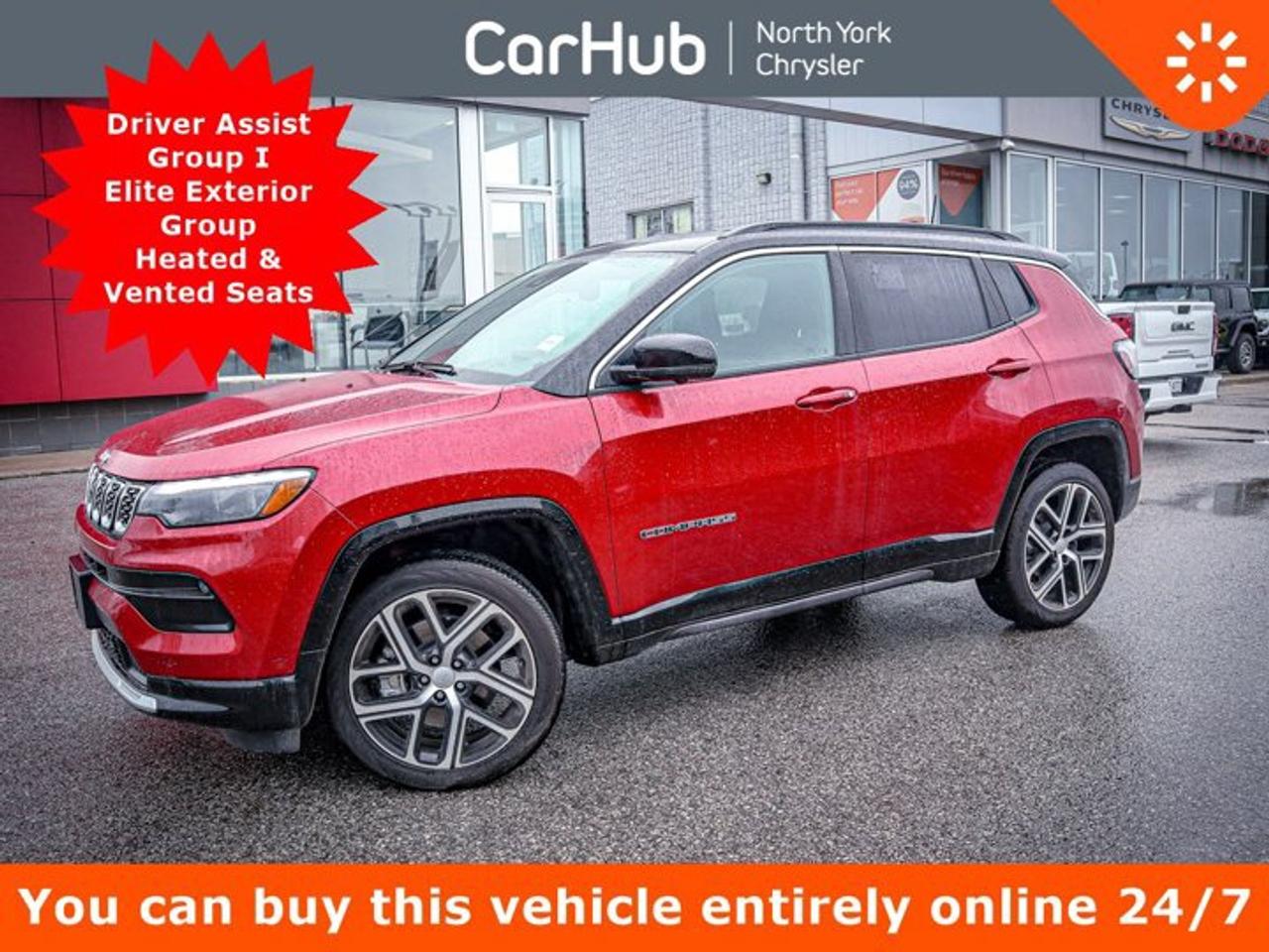 2024 Jeep Compass Limited Driver Assist Group I Elite Exterior Group Heated & Vented Seats Photo
