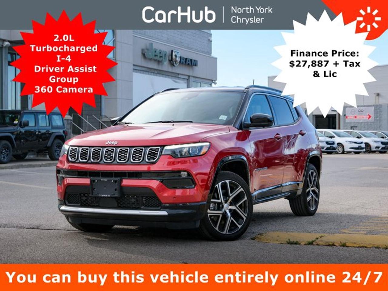 2024 Jeep Compass Limited Driver Assist Group I Elite Exterior Group Heated & Vented Seats Photo0