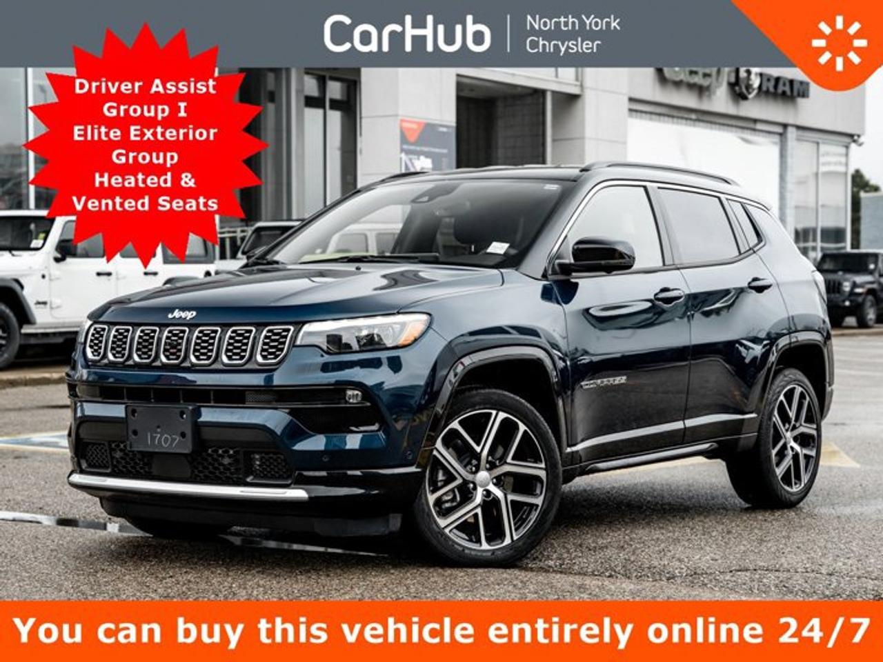 2024 Jeep Compass Limited Driver Assist Group I Elite Exterior Group Heated & Vented Seats Photo0