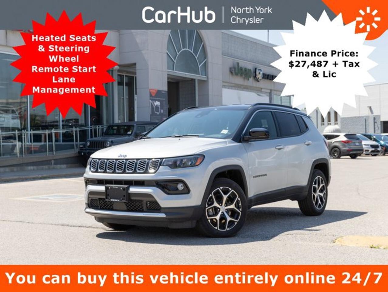2024 Jeep Compass Limited Selec-Terrain Blind-Spot Monitoring Photo0
