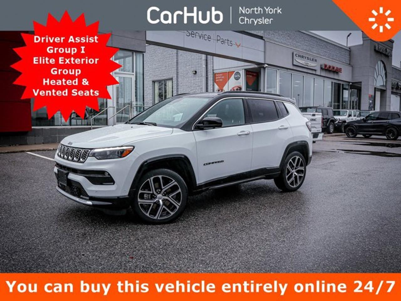 2024 Jeep Compass Limited Driver Assist Group I Elite Exterior Group Heated & Vented Seats Photo