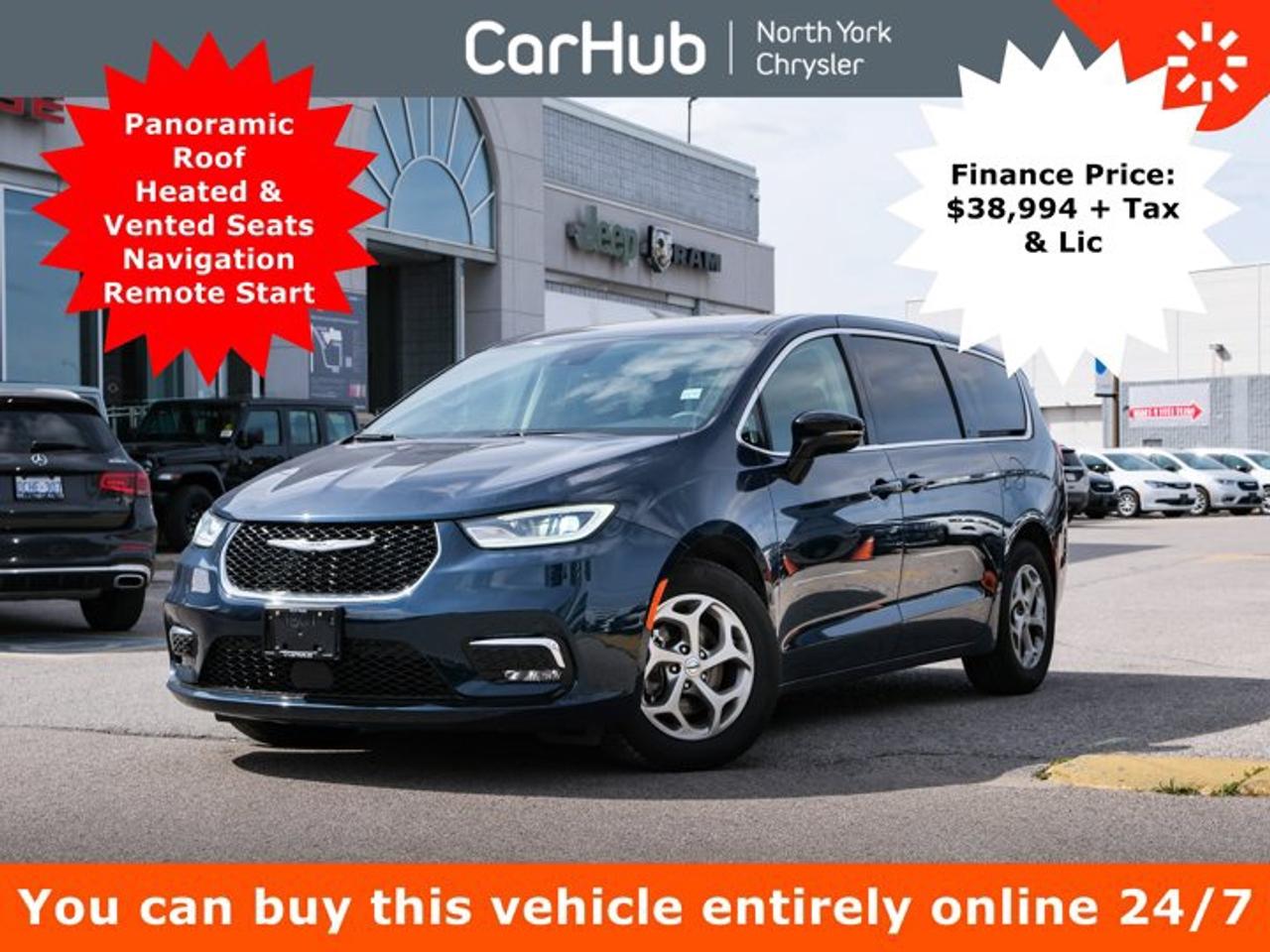2024 Chrysler Pacifica Limited Panoroof Heated Vented Seats Navi Remote Start Photo