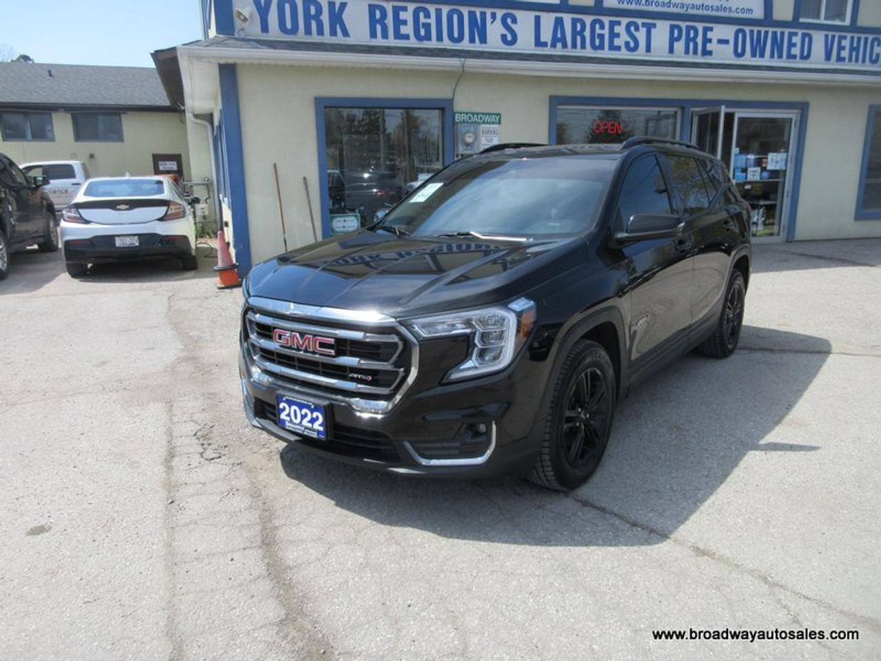 2022 GMC Terrain ALL-WHEEL DRIVE AT4-PACKAGE 5 PASSENGER 1.4L - TURBO.. NAVIGATION.. LEATHER.. HEATED SEATS & WHEEL.. PANORAMIC SUNROOF.. POWER TAILGATE.. Photo2