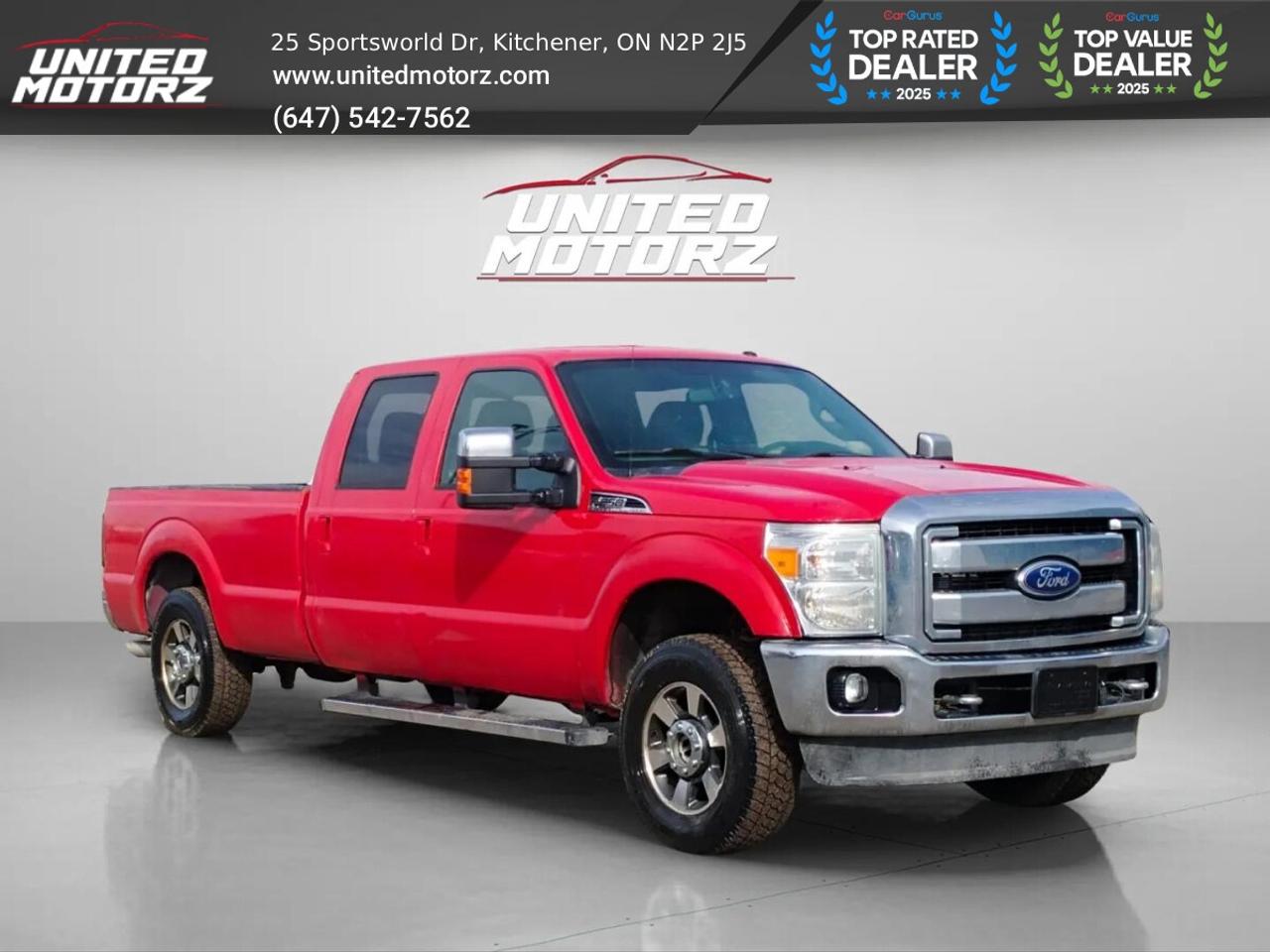 2011 Ford F-250 Super Duty SRW 4WD Crew Cab 156" Lariat Photo2
