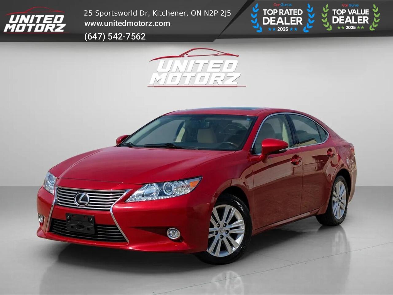 2014 Lexus ES 350~SAFETY CERTIFIED~Low Kms~ Photo
