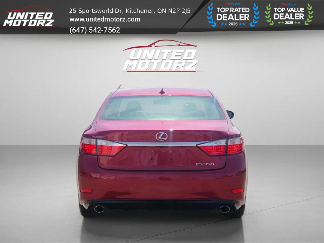 2014 Lexus ES 350~SAFETY CERTIFIED~Low Kms~ Photo