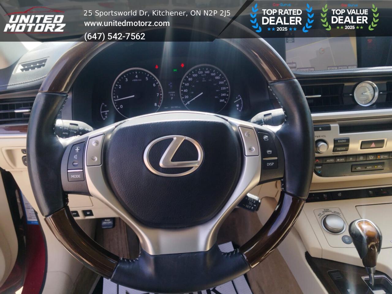 2014 Lexus ES 350~SAFETY CERTIFIED~Low Kms~ Photo