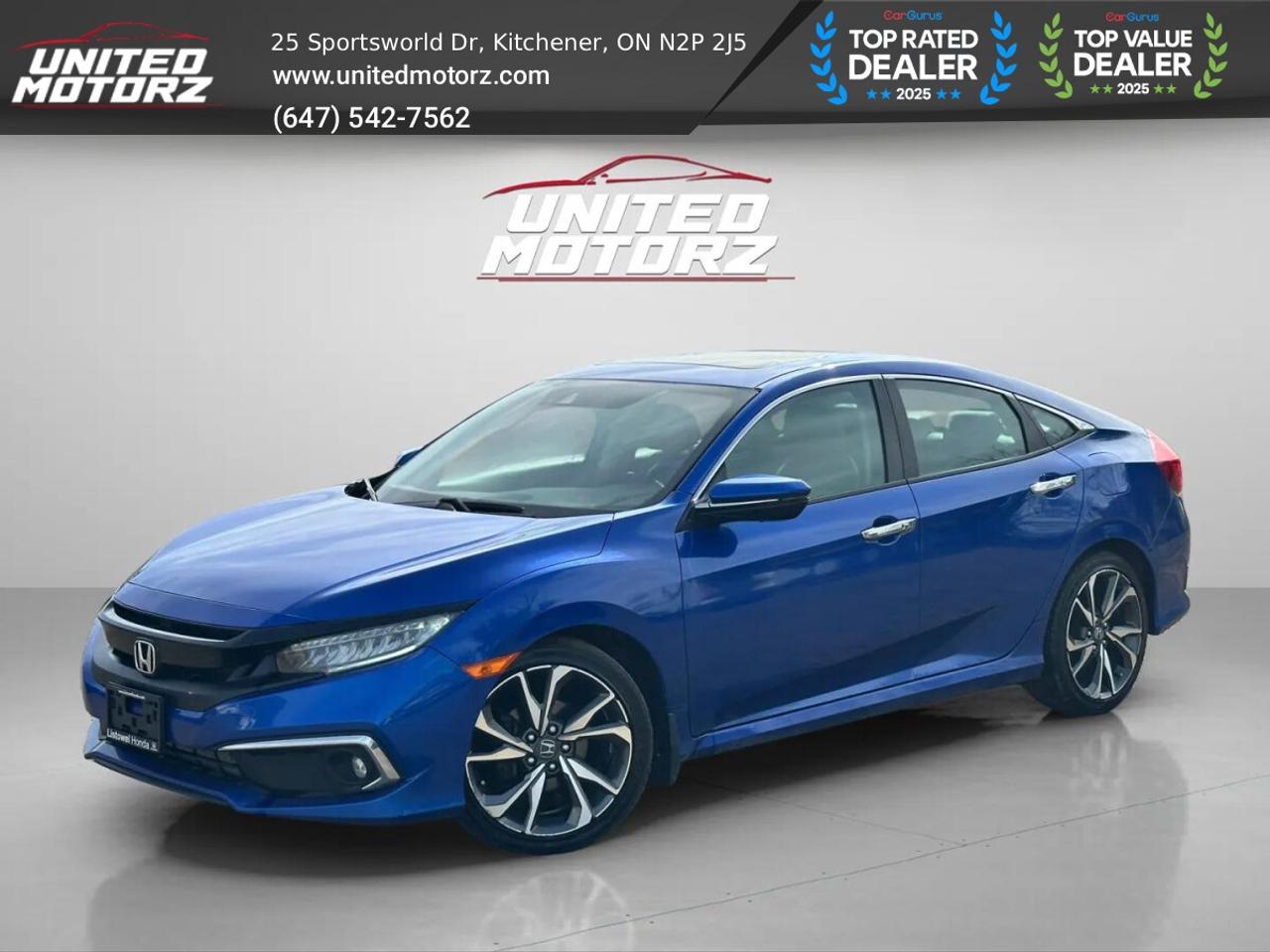 2020 Honda Civic Touring~SAFETY CERTIFIED~ NO ACCIDENTS~ 30 SERVICE Photo