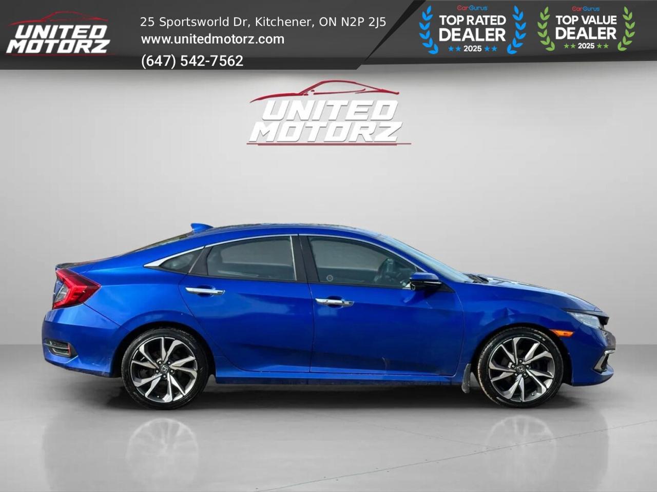 2020 Honda Civic Touring~SAFETY CERTIFIED~ NO ACCIDENTS~ 30 SERVICE Photo2