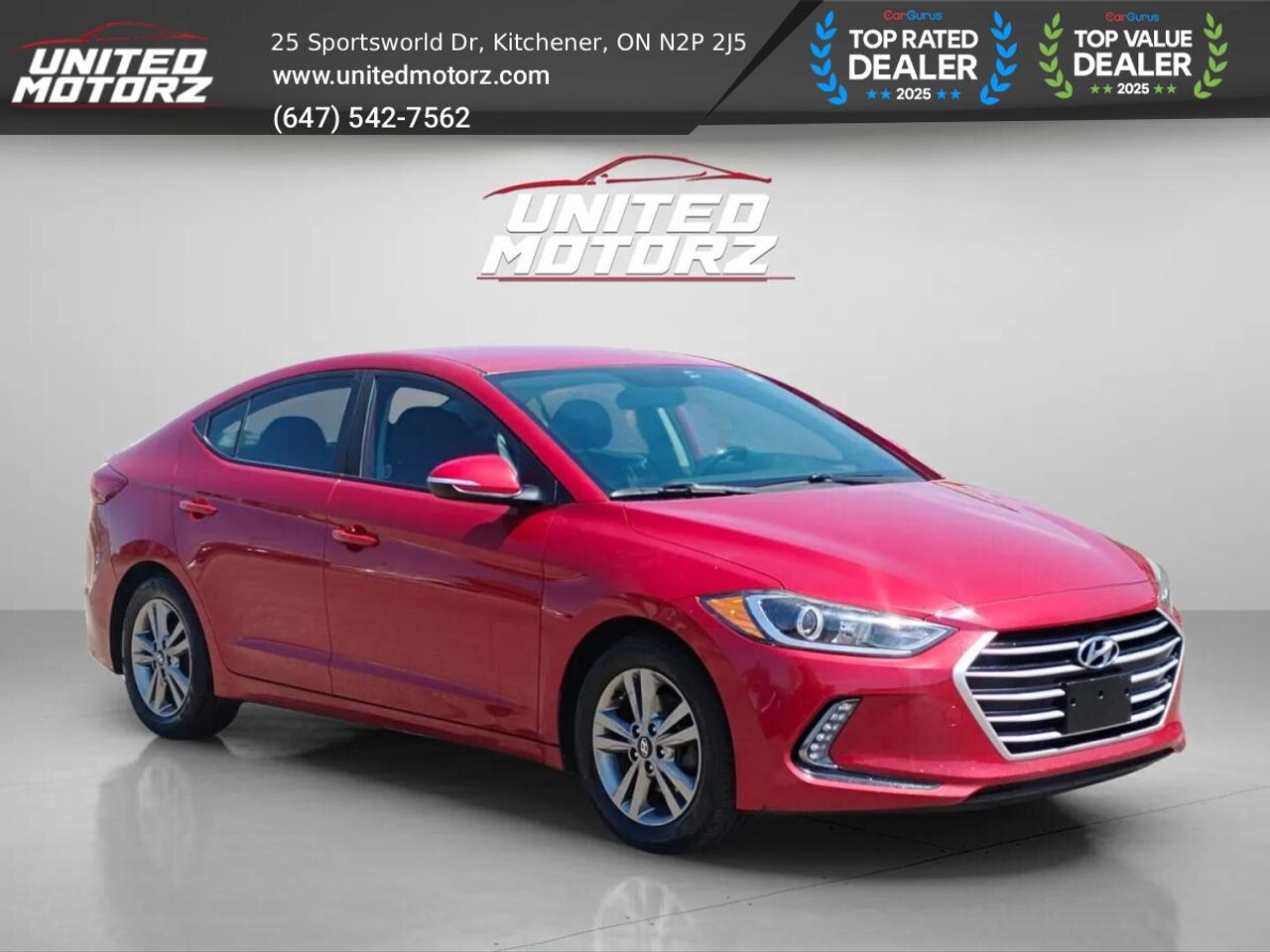 2018 Hyundai Elantra Limited~SAFETY CERTIFIED~NO ACCIDENTS~ Photo2