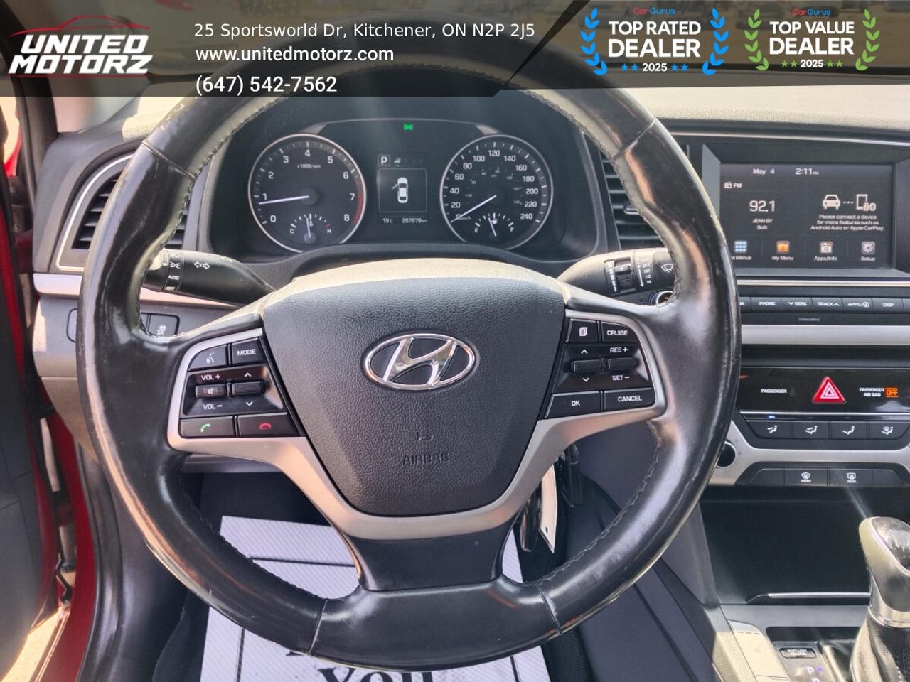 2018 Hyundai Elantra Limited~SAFETY CERTIFIED~NO ACCIDENTS~ Photo