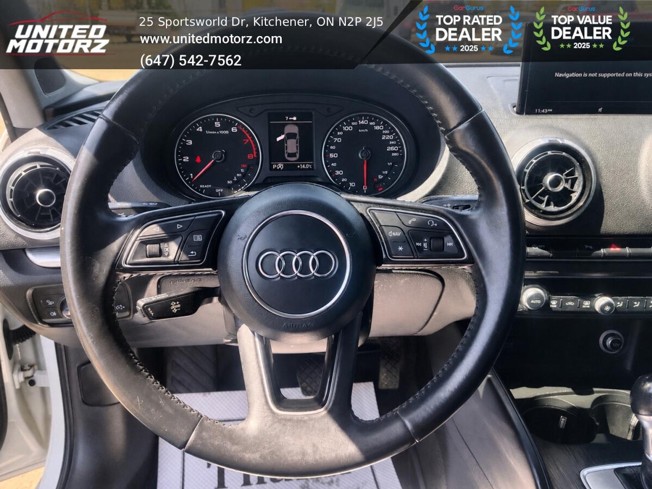 2017 Audi A3 Progressiv~CERTIFIED~NO ACCIDENTS~ 15 SERVICE RECO Photo