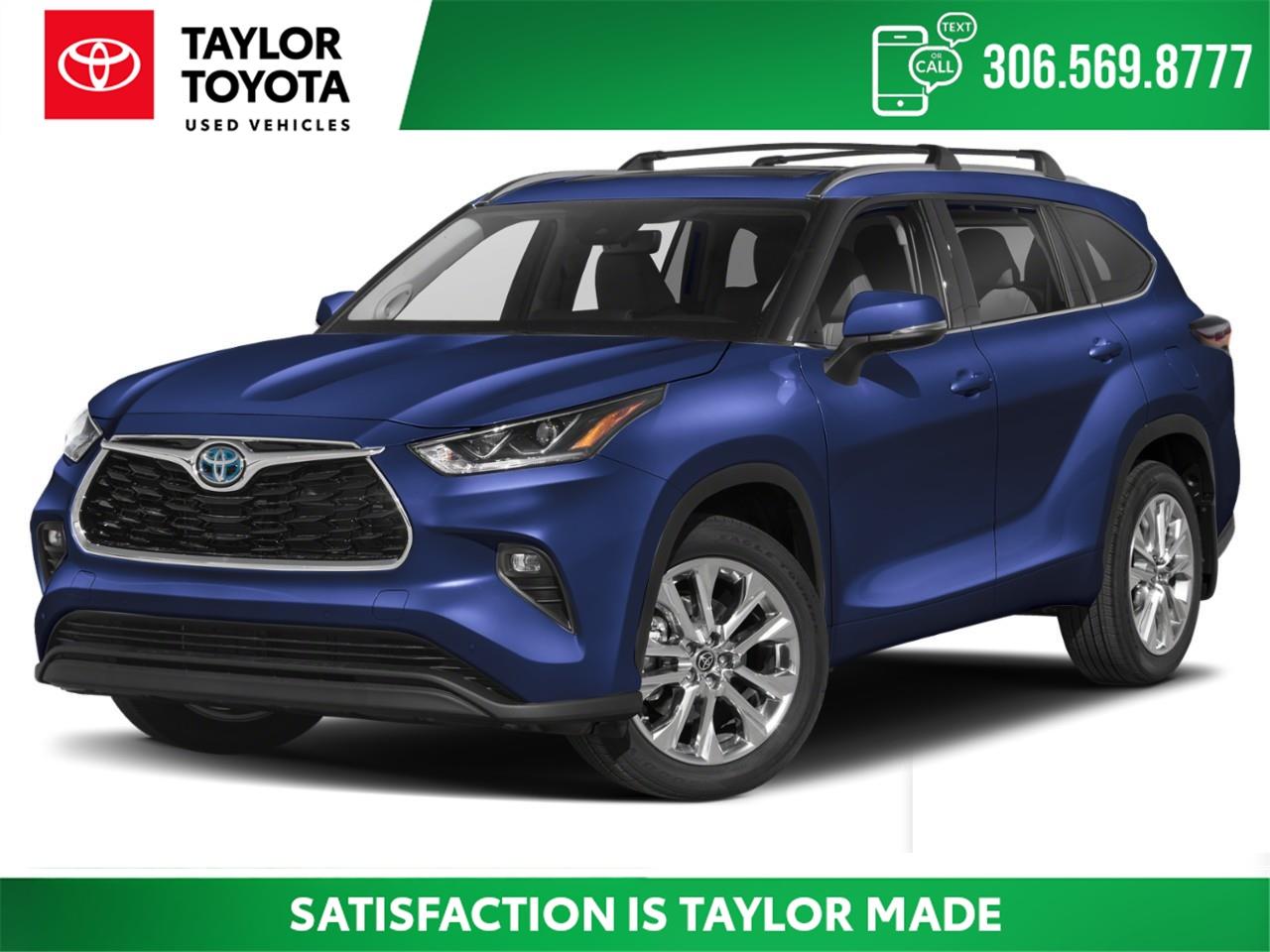 Used 2023 Toyota Highlander Hybrid Limited for sale in Regina, SK