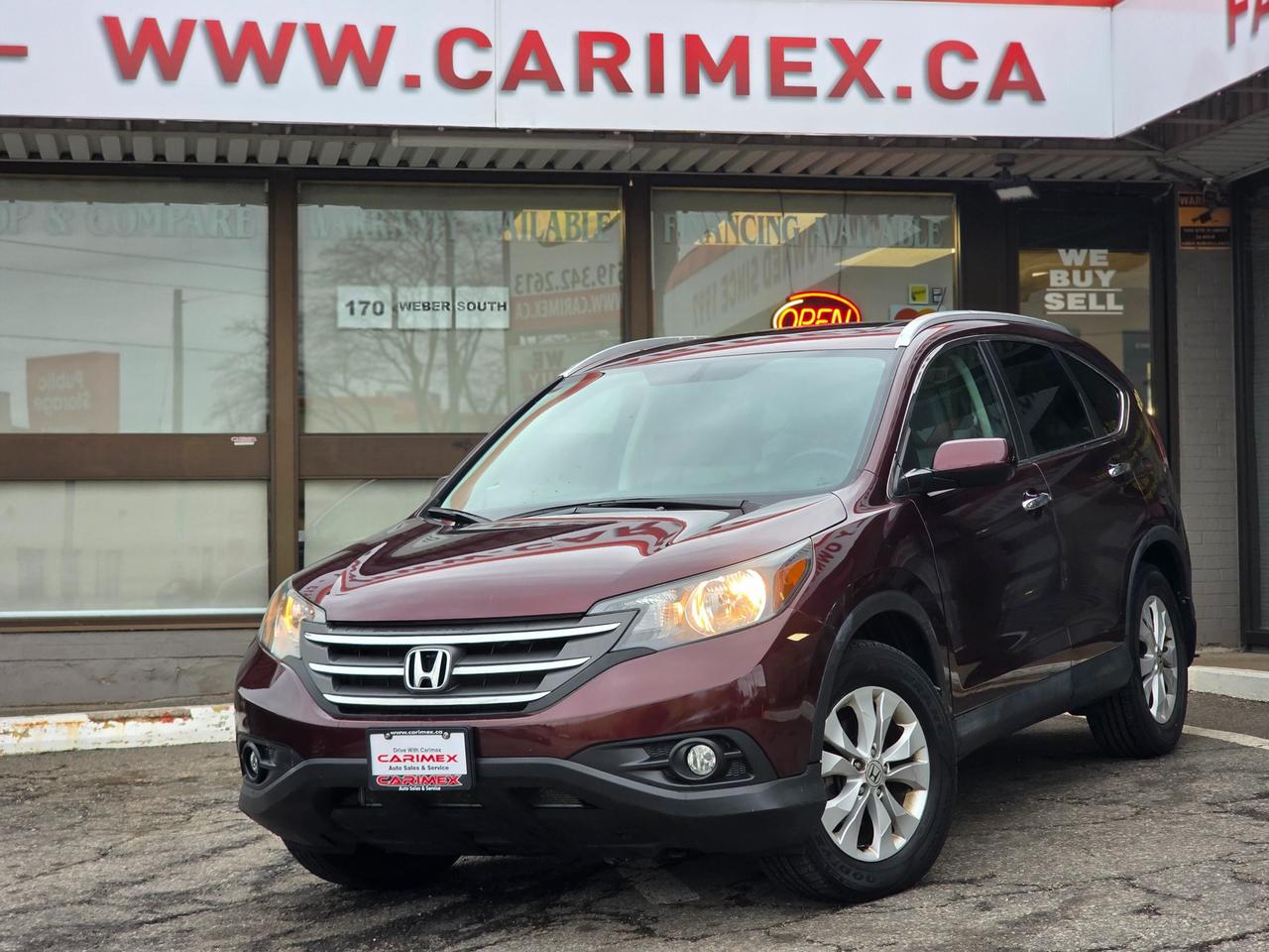 AUTO NOT CVT! NO TURBO! Great Condition Honda CRV Touring with Dealer Service History! Equipped with Navigation, Leather, Sunroof, Back up Camera, Heated Seats, Power Seats, Bluetooth, Cruise Control, Power Group, Alloy Wheels, Fog Lights, Alloy Wheels