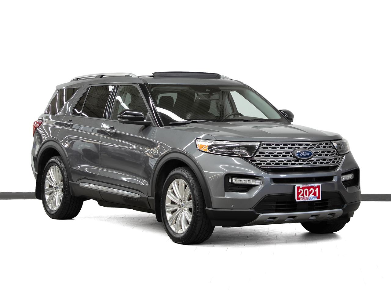 <div style=margin-bottom: 15px;><p data-path-to-node=1>Cash Price: $30,450 Finance Price: $28,450</p></div><div style=margin-bottom: 15px;><p data-path-to-node=2>Verified CarFax. 20-inch premium painted aluminum wheels | Intelligent 4WD | Leather-trimmed seating surfaces with micro-perforation | 10-way power-adjustable drivers seat with memory | Heated and ventilated front seats | Heated second-row captains chairs | Heated leather-wrapped steering wheel | 8-inch touchscreen display | Voice-Activated Touchscreen Navigation System | Apple CarPlay & Android Auto compatibility | B&O Sound System by Bang & Olufsen with 12 speakers | Ford Co-Pilot360 Assist+ | Intelligent Adaptive Cruise Control with Stop-and-Go | Lane Centering Assist | Evasive Steering Assist | Blind Spot Information System (BLIS) with Cross-Traffic Alert | Pre-Collision Assist with Automatic Emergency Braking | Tri-zone electronic automatic temperature control | Twin-panel moonroof | Hands-free, foot-activated liftgate | Intelligent Access with push-button start | Remote start system | 360-Degree Camera with split-view display | Bluetooth connectivity. 2.3L EcoBoost 4-cylinder engine (300HP) with 10-speed automatic transmission. Smooth Eco Comfort. Extended warranty options available. Trades are welcome. Financing for all credit types. Same-day approval. 125-point inspection completed. Detailed from corner to corner. Over 250 high-quality used vehicles available at the lowest prices for you to choose from. All vehicles are indoors. Visit us rain or shine.</p></div><div style=margin-bottom: 15px;>Call us to book a test drive: <a href=tel:4167397262>416-739-7262</a><br>Get pre-approved for your car loan in a minute: <a href=https://www.autorama.ca/financing/>Apply for Used Car Financing</a><br>Visit our showroom: 1205 Finch Ave West, North York, ON M3J 2E8</div><div style=margin-top: 15px; margin-bottom: 15px;>&mdash;&mdash;&mdash;&mdash;&mdash;&mdash;&mdash;&mdash;&mdash;&mdash;&mdash;&mdash;&mdash;&mdash;&mdash;&mdash;&mdash;&mdash;&mdash;&mdash;&mdash;&mdash;&mdash;&mdash;&mdash;&mdash;&mdash;&mdash;</div><h3 style=margin-bottom: 5px; margin-top: 0;>Pricing&nbsp;</h3><div style=margin-bottom: 15px;>Best Priced Dealer Award Winner for consecutive years. No admin or hidden fees. Prices exclude HST and licensing. Although every effort is made to ensure accuracy, Autorama is not responsible for typographical errors, omissions, or changes. Please verify all details in person. <span style=text-decoration: underline;>All vehicles can be Certified for an additional $999</span>. If not Certified, as per OMVIC Regulations, the vehicle is deemed to be not drivable and not Certified. Special pricing is not available to commercial, dealer, or exporting purchasers.</div><div style=margin-top: 15px; margin-bottom: 15px;>&mdash;&mdash;&mdash;&mdash;&mdash;&mdash;&mdash;&mdash;&mdash;&mdash;&mdash;&mdash;&mdash;&mdash;&mdash;&mdash;&mdash;&mdash;&mdash;&mdash;&mdash;&mdash;&mdash;&mdash;&mdash;&mdash;&mdash;&mdash;</div><h3 style=margin-bottom: 5px; margin-top: 0;>Financing</h3><div style=margin-bottom: 15px;>We welcome all credit types (no credit, new to the country, bankruptcy, consumer proposal, collections, and others). We offer $0 down and no payment for up to 6 months on approved credits. Want to get started now? Apply for a <a href=https://www.autorama.ca/financing/?utm_source=vdpdesc&utm_medium=vdpdesc>car loan online</a>. Same-day auto finance approvals and same-day delivery are available for qualified customers. Financing programs are available for an additional $999. &nbsp;Our team works with a wide network of banks and lenders to help secure the best possible approval tailored to your situation.</div><div style=margin-top: 15px; margin-bottom: 15px;>&mdash;&mdash;&mdash;&mdash;&mdash;&mdash;&mdash;&mdash;&mdash;&mdash;&mdash;&mdash;&mdash;&mdash;&mdash;&mdash;&mdash;&mdash;&mdash;&mdash;&mdash;&mdash;&mdash;&mdash;&mdash;&mdash;&mdash;</div><h3 style=margin-bottom: 5px; margin-top: 0;>Vehicle Review</h3><div style=margin-bottom: 15px;><p data-path-to-node=12>The 2021 Ford Explorer Limited is a sophisticated midsize SUV that excels at combining family-friendly practicality with premium luxury and advanced technology. The Limited trim elevates the driving experience with upscale features like micro-perforated leather seating, a massive twin-panel moonroof, and a premium 12-speaker B&O sound system. Under the hood, the robust 2.3L EcoBoost engine delivers 300 horsepower and is paired with a smooth 10-speed automatic transmission and standard Intelligent 4WD, providing excellent capability in all Ontario weather conditions. Inside the incredibly spacious cabin, passengers will enjoy maximum comfort with heated and ventilated front seats, heated second-row captains chairs, and tri-zone climate control. Equipped with a 360-Degree Camera, built-in navigation, and the comprehensive Ford Co-Pilot360 Assist+ safety suite, the Explorer Limited offers a secure, comfortable, and highly capable ride across the GTA. We have a wide selection of used <a href=https://www.autorama.ca/vehicles?dsp_model=255 target=_blank rel=noopener>Ford Explorer</a> to help you choose.</p></div><div style=margin-top: 15px; margin-bottom: 15px;>&mdash;&mdash;&mdash;&mdash;&mdash;&mdash;&mdash;&mdash;&mdash;&mdash;&mdash;&mdash;&mdash;&mdash;&mdash;&mdash;&mdash;&mdash;&mdash;&mdash;&mdash;&mdash;&mdash;&mdash;&mdash;&mdash;&mdash;&mdash;</div><h3 style=margin-bottom: 5px; margin-top: 0;>Warranty</h3><div style=margin-bottom: 15px;>This vehicle qualifies for an extended warranty with a variety of terms and coverage options. Ask us anytime, we&rsquo;ll help you choose the plan that&rsquo;s right for you.</div><div style=margin-top: 15px; margin-bottom: 15px;>&mdash;&mdash;&mdash;&mdash;&mdash;&mdash;&mdash;&mdash;&mdash;&mdash;&mdash;&mdash;&mdash;&mdash;&mdash;&mdash;&mdash;&mdash;&mdash;&mdash;&mdash;&mdash;&mdash;&mdash;&mdash;&mdash;&mdash;&mdash;</div><h3 style=margin-bottom: 5px; margin-top: 0;>Trade-In / Appraisal</h3><div style=margin-bottom: 15px;>Have a vehicle to trade? We pay top dollar for trades, any vehicle, any condition. Bring your trade for a free appraisal when you visit us or you can apply for</div><div style=margin-top: 15px; margin-bottom: 15px;>&mdash;&mdash;&mdash;&mdash;&mdash; &mdash;&mdash;&mdash;&mdash;&mdash;&mdash;&mdash;&mdash;&mdash;&mdash;&mdash;&mdash;&mdash;&mdash;&mdash;&mdash;&mdash;&mdash;&mdash;&mdash;&mdash;&mdash;&mdash;</div><h3 style=margin-bottom: 5px; margin-top: 0;>Visit / Showroom Info</h3><div style=margin-bottom: 15px;>Visit our indoor showroom (rain or shine) at:<br>Autorama 1205 Finch Ave West, North York, ON M3J 2E8<br>Call us at <a href=tel:4167397262>416-739-7262</a> to book a test drive or ask questions.</div><div style=margin-top: 15px; margin-bottom: 15px;>&mdash;&mdash;&mdash;&mdash;&mdash;&mdash;&mdash;&mdash;&mdash;&mdash;&mdash;&mdash;&mdash;&mdash;&mdash;&mdash;&mdash;&mdash;&mdash;&mdash;&mdash;&mdash;&mdash;&mdash;&mdash;&mdash;&mdash;&mdash;</div><h3 style=margin-bottom: 5px; margin-top: 0;>Who we are</h3><div style=margin-bottom: 15px;>Autorama is Toronto&rsquo;s trusted, award-winning <a href=https://www.autorama.ca/?utm_source=vdpdesc&utm_medium=vdpdesc>used car dealership</a>, offering over 250 hand-picked vehicles at the lowest prices. We&rsquo;re committed to exceptional service and have proudly served Toronto, Mississauga, Brampton, and the GTA for over 25 years &mdash; and with our full indoor showroom, you can visit us rain or shine.</div><div style=margin-top: 15px; margin-bottom: 15px;>&mdash;&mdash;&mdash;&mdash;&mdash;&mdash;&mdash;&mdash;&mdash;&mdash;&mdash;&mdash;&mdash;&mdash;&mdash;&mdash;&mdash;&mdash;&mdash;&mdash;&mdash;&mdash;&mdash;&mdash;&mdash;&mdash;&mdash;&mdash;</div><h3 style=margin-bottom: 5px; margin-top: 0;>Disclaimers</h3><ul style=margin-top: 0; padding-left: 20px;><li><span data-olk-copy-source=MessageBody>Prices exclude HST and licensing.</span></li></ul><ul style=margin-top: 0; padding-left: 20px;><li data-ogsc= data-olk-copy-source=MessageBody>Prices, rates, and payments are subject to change without notice.</li></ul><ul style=margin-top: 0; padding-left: 20px;><li data-ogsc= data-olk-copy-source=MessageBody>Advertised price includes a $2,000 finance credit. Cash price may differ.</li></ul><ul style=margin-top: 0; padding-left: 20px;><li data-ogsc= data-olk-copy-source=MessageBody>All vehicles come standard with one key. Additional keys may be purchased at the time of sale.</li></ul><ul style=margin-top: 0; padding-left: 20px;><li><span data-olk-copy-source=MessageBody>Although every effort is made to ensure accuracy, Autorama is not responsible for typographical errors, omissions, or changes. Please verify all details with your Sales & Finance Specialist.</span></li></ul>