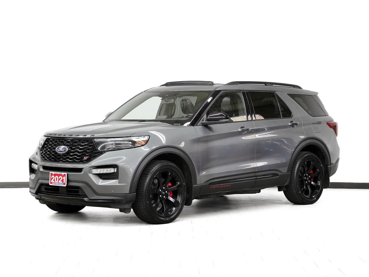 2021 Ford Explorer ST 4WD | Leather | Panoroof | BSM | CarPlay