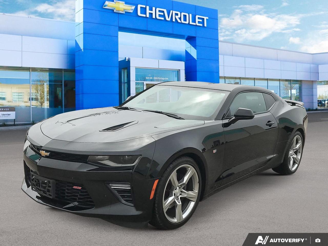 Rear Vision Camera | Performance Exhaust | Automatic Climate Control | Color Touch Screen |
This 2017 Chevrolet Camaro 1SS is the real deal  a low-mileage, V8-powered muscle car with only 11,500 km on the clock. With a 6.2L V8 under the hood, rear-wheel drive, and an aggressive all-black exterior and interior combination, this Camaro delivers the kind of driving experience that makes every commute feel like a Saturday afternoon.

- 6.2L V8 engine paired with an automatic transmission and rear-wheel drive  the classic muscle car formula
- Only 11,500 km, making this one of the lowest-mileage used 1SS Camaros youll find on the market
- Striking Black-on-Black appearance  exterior and interior both finished in black for a clean, purposeful look
- HID headlamps with automatic exterior lamp control for enhanced visibility and a premium presence
- 8-way power-adjustable drivers seat with 6-way power passenger seat for dialed-in driving position
- Single-zone automatic climate control keeps the cabin comfortable without distraction
- Teen Driver mode with in-vehicle reporting  a practical safety feature rarely highlighted on performance vehicles
- Rear Vision Camera and StabiliTrak stability control with traction control for confident, controlled driving

Ready to get behind the wheel? Visit us at Birchwood Chevrolet Buick GMC or browse online at birchwoodchevrolet.ca to reserve this Camaro, start your purchase, or book a test drive. Have questions? Our team is happy to help  reach out anytime.
Your experience is everything.

 

Birchwood Volkswagen is the only locally owned and operated Volkswagen dealership in Manitoba. We are also the only Volkswagen store in VW history to have been awarded the prestigious Wolfsburg Crest Club Award, in our first year of operations. Volkswagen recognizes dealers who have met the highest standard for sales and service excellence. The particular attention to detail in everything that we do has landed us a place in this prestigious Club. Drop by to see for yourself what it means to be a Wolfsburg Crest Club dealer.

 

Birchwood Volkswagen on Regent brings sixty plus years of Volkswagen knowledge and experience to its valued guests. With a 4.5 Star Google rating, Volkswagen on Regent is designed to provide a next level guest experience.

 

Every Certified-Pre-Owned Volkswagen undergoes a unique inspection by our highly skilled and Volkswagen Certified Technicians and a detailed physical reconditioning treatment to ensure an elegant and world class driving experience. Contact a Product Advisor today and ask about our Volkswagen Pre-Owned Program.

 

We cannot wait to meet you and show you what it means to level up your experience.

 

Call us today at 204-668-9800



Dealer permit #5561
Dealer permit #4240