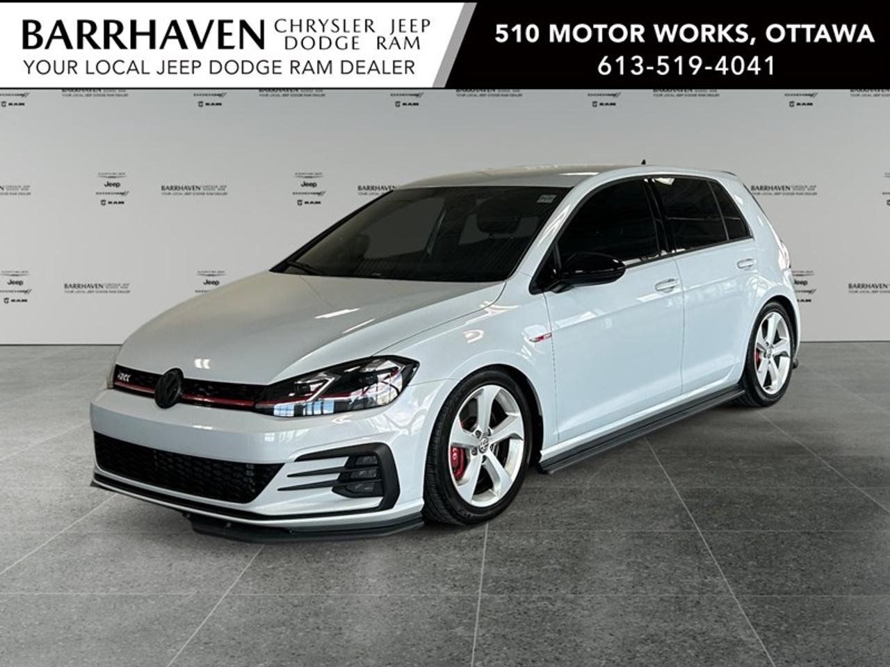 Used 2019 Volkswagen Golf GTI | Ultra Low KM's for sale in Ottawa, ON