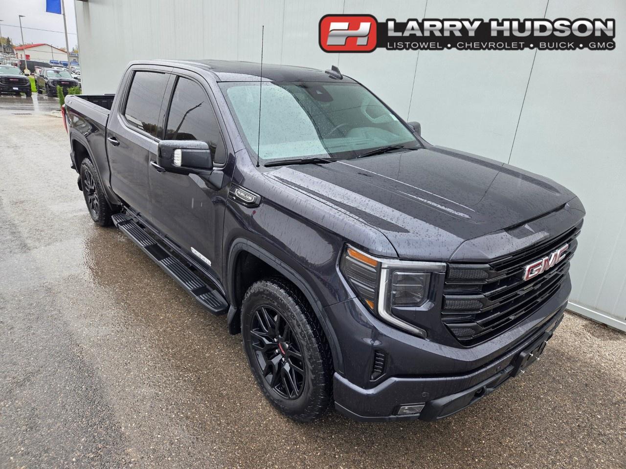 <p>This Sierra Features a 5.3L Ecotec3 V8 Engine, 10 Speed Automatic Transmission, Titanium Rush Metallic Exterior, Black Leather Interior, Heated Front Seats with 10-way Power Driver Seat, Rear Seat Storage, Keyless Open & Start, Remote Vehicle Start, Power Sunroof, Rear Sliding Window, HD Surround Vision Camera, GM Pro Safety, Automatic Emergency Braking, Forward Collision Alert, Front Pedestrian Braking, Lane Keep Assist with Lane Departure Warning, Following Distance Indictor, Intellibeam -Auto High Beam, Rear Cross Traffic Braking, Rear Pedestrian Alert, Adaptive Cruise Control, Heated Steering Wheel with Audio Controls, <span style=color:rgb( 0 , 0 , 0 )>3.4" GMC Premium Infotainment Touch Screen with Google Built-In Navigation, Bose ® Premium Speaker System, Wireless Charging, Universal Home Remote, Wireless Apple Car Play and Android Auto, USB Ports, Teen Driver, Dual Zone Climate Control, GMC Multipro Tailgate, EZ Lift, Power lock and Release Tailgate, Power Adjustable Heated Mirrors, Skid Plates, Rear Wheelhouse Liners, Auto Rear Locking Differential, Stabilitrak with Trailer Sway Control and Hill Start Assist, Trailering Package, Trailer Camera Provisions, Trailer Side Blind Zone Alert, In-Vehicle Trailering APP, LED Headlamps, LED Fog Lamps, Dual Exhaust System, 20" 6-Spoke High Gloss Black Painted Aluminum Wheels, Tire Pressure Monitoring with Tire Fill Alert, </span><span style=color:rgb( 0 , 0 , 0 )>OnStar Services Available, OnStar 4G LTE Wi-Fi Hotspot Capable, SiriusXM Satellite Radio Services Available.</span></p><p><em>The Larry Hudson Group is a family run automotive organization that has enjoyed growth for over 42 years of business. We have a great selection of new inventory and what we feel are the best reconditioned used cars in Ontario. Hudsons NEED your trade. We can offer you top market value for your current vehicle. Please come and partake in a great buying experience with the Larry Hudson Group in Listowel. FREE CarFax report available with every used vehicle!</em></p><p></p><p></p><p></p>
