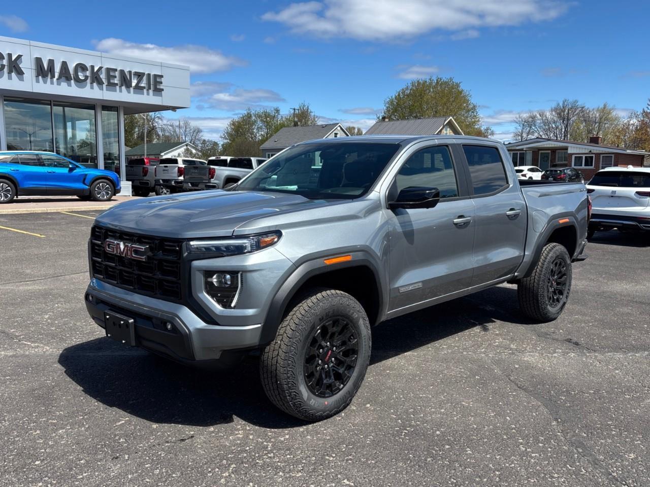 2026 GMC Canyon Elevation New Mid Size 5 Passenger Crew Cab 4X4 Truck with 2 Factory Installed Lift, Trailer Package, Heated Front Seats, Adaptive Cruise Control, HD Surround Vision and a 11 Touchscreen Radio with Google Built Photo