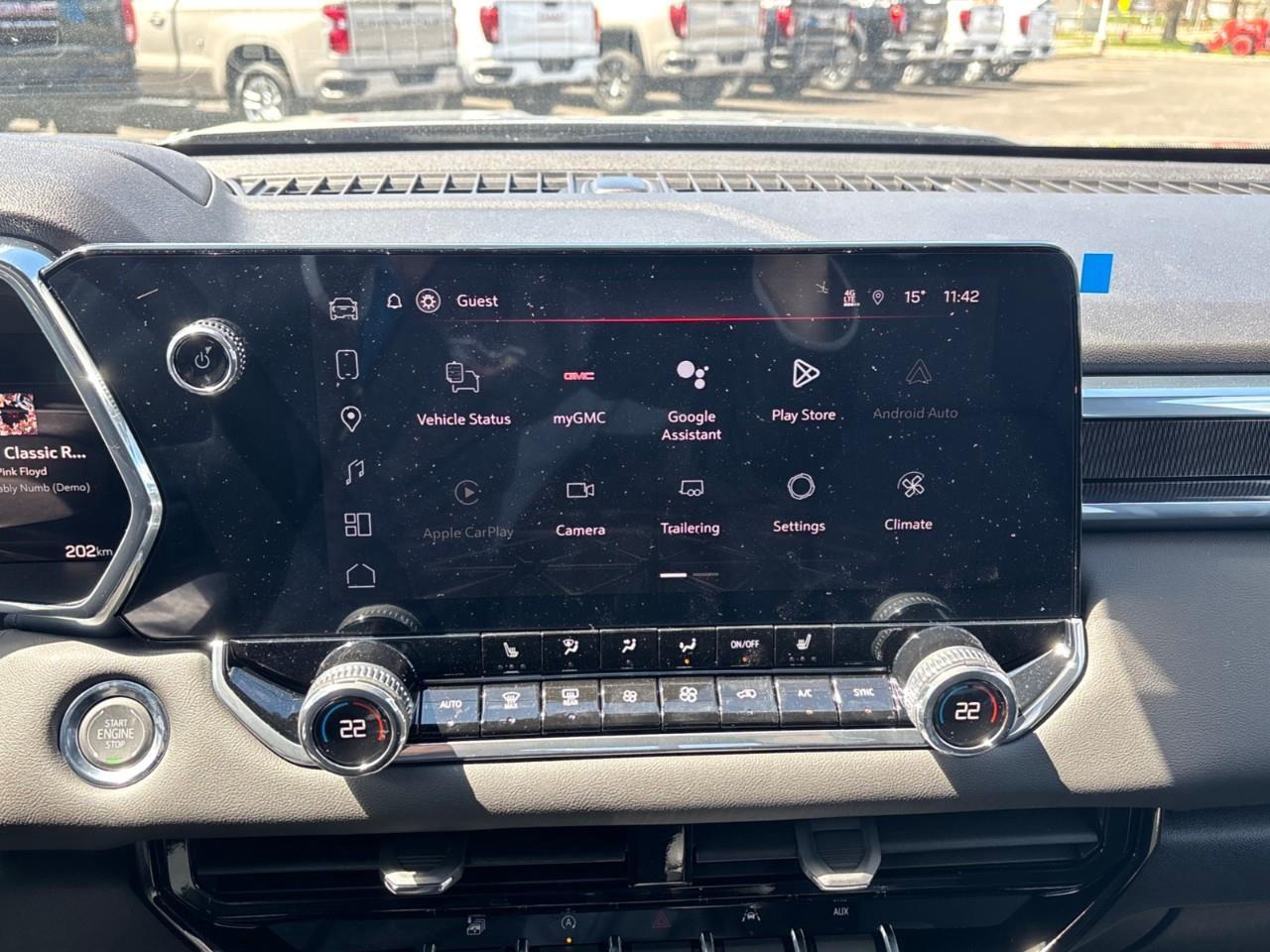 2026 GMC Canyon Elevation New Mid Size 5 Passenger Crew Cab 4X4 Truck with 2 Factory Installed Lift, Trailer Package, Heated Front Seats, Adaptive Cruise Control, HD Surround Vision and a 11 Touchscreen Radio with Google Built Photo