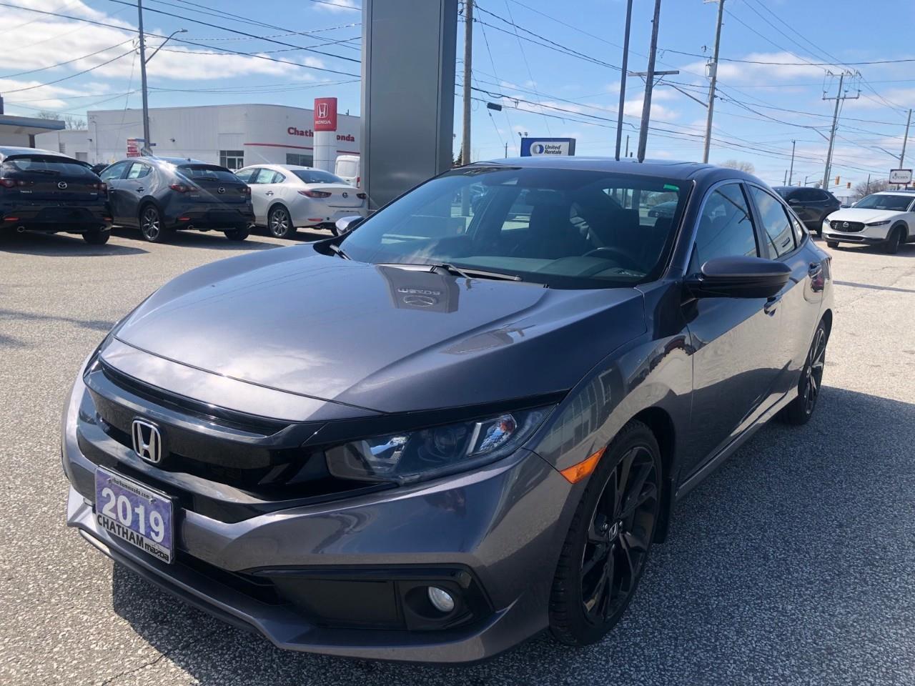 2019 Honda Civic Sport | Fuel-Saving ECO Mode | One Owner Photo