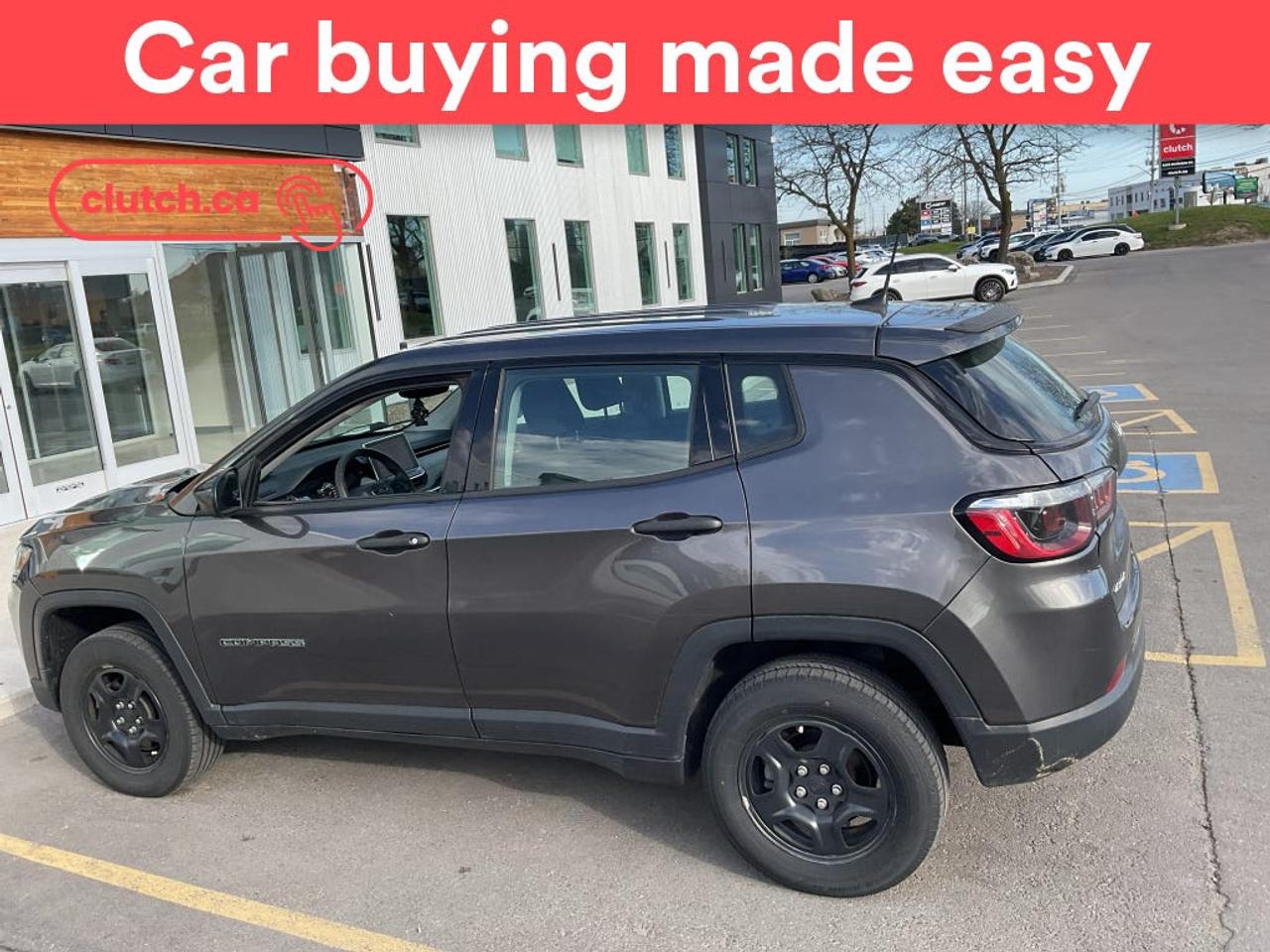 <br> <br>Clutch is the largest online used car retailer in Canada, delivering a seamless, hassle-free car-buying experience to drivers everywhere. Shop thousands of used cars online, get the right one delivered to your door, and enjoy peace of mind with our 10-Day Money-Back Guarantee. How sweet is that? To learn more, visit clutch.ca.<br> <br>Seamless home delivery - Delivery to your door in a matter of days. Available on select packages.<br> <br>Try it out for 10 days - If you do not like it, we will take it back. <br> <br>Quality assured - All cars go through our rigorous 210-point inspection and reconditioning process.<br> <br>Peace of mind - Warranty and protection plans available.<br> <br>Haggle-free - No haggling or hard sells.<br> <br>100% Transparency - Full inspection reports on every car, including high-res photography and a free Carfax report.<br> <br>Listed price is for cash purchase only and does not include taxes, Shipping Fees (if applicable), Delivery Fees (if applicable), government licensing fees.<br> <br>Stock # 10188