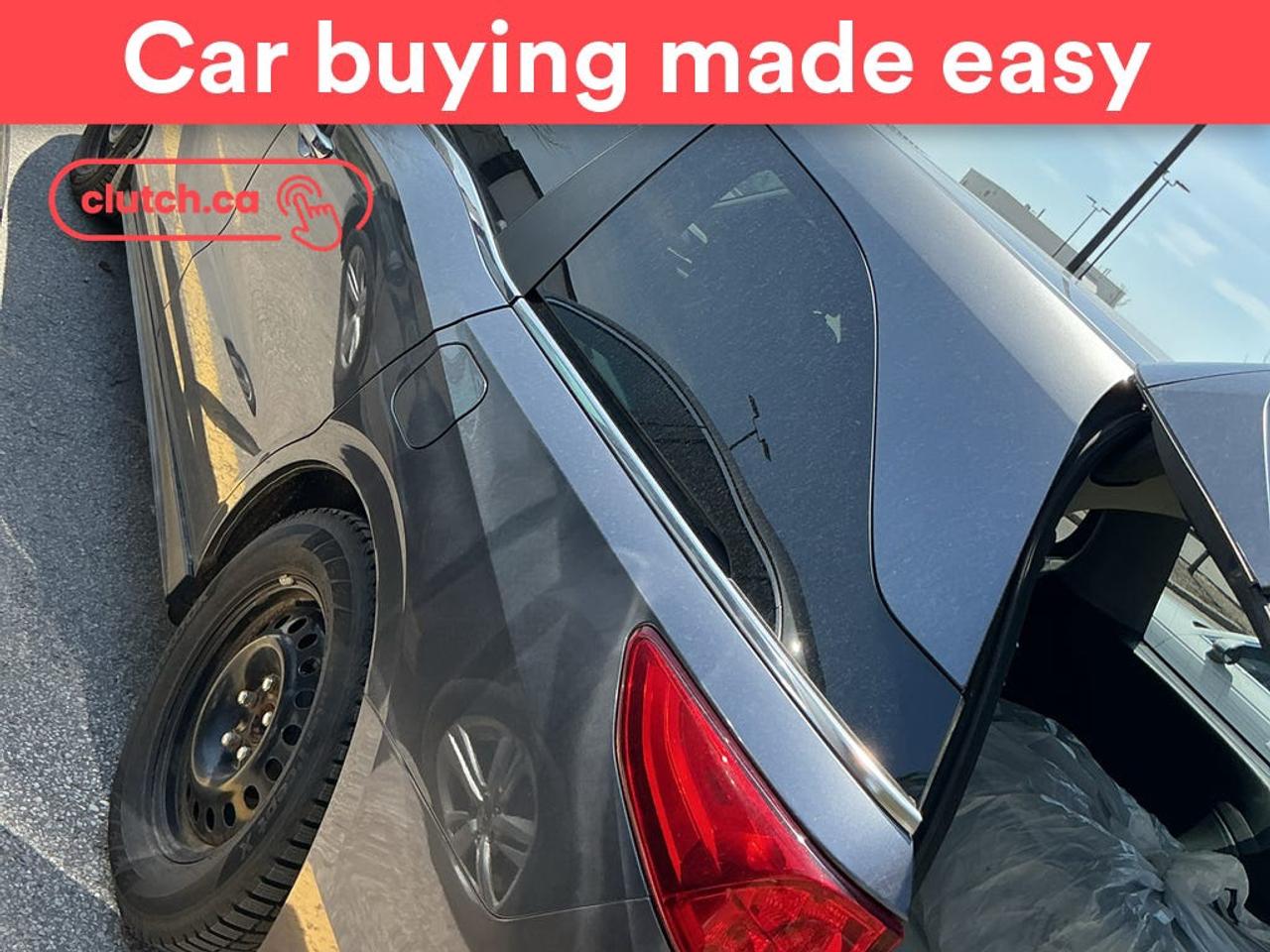 <br> <br>Clutch is the largest online used car retailer in Canada, delivering a seamless, hassle-free car-buying experience to drivers everywhere. Shop thousands of used cars online, get the right one delivered to your door, and enjoy peace of mind with our 10-Day Money-Back Guarantee. How sweet is that? To learn more, visit clutch.ca.<br> <br>Seamless home delivery - Delivery to your door in a matter of days. Available on select packages.<br> <br>Try it out for 10 days - If you do not like it, we will take it back. <br> <br>Quality assured - All cars go through our rigorous 210-point inspection and reconditioning process.<br> <br>Peace of mind - Warranty and protection plans available.<br> <br>Haggle-free - No haggling or hard sells.<br> <br>100% Transparency - Full inspection reports on every car, including high-res photography and a free Carfax report.<br> <br>Listed price is for cash purchase only and does not include taxes, Shipping Fees (if applicable), Delivery Fees (if applicable), government licensing fees.<br> <br>Stock # 10190