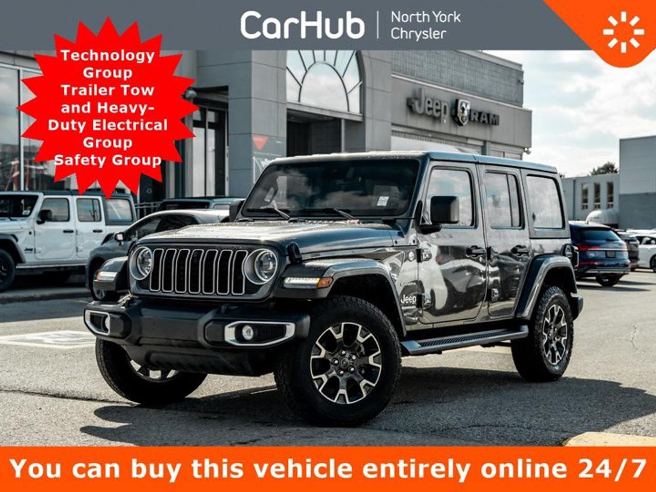 2024 Jeep Wrangler Sahara Technology Group Trailer Tow and Heavy-Duty Electrical Group Safety Group Photo0