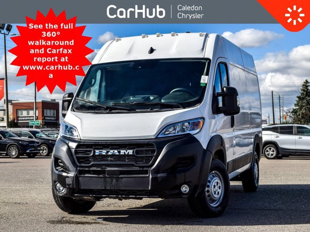 2025 RAM Cargo Van ProMaster Tradesman 2500 High Roof 136" WB w/P  Only 74 Km Adaptive Cruise Controlass Seat Photo