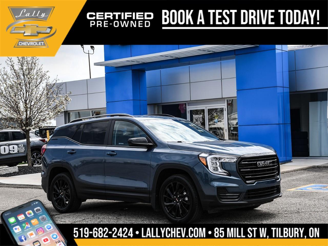 2024 GMC Terrain SLE AWD 1.5L DOHC 9-Speed Automatic Downpour Metallic AWD. Odometer is 28947 kilometers below market average!<br /><br />** Special Sale price listed is available to finance purchases only on approved credit. Price of vehicle may differ with other forms of payment.<br /><br /><br />What is Live Market Pricing?<br /><br />Lally Chevrolet, we've changed the way we sell new and pre-owned vehicles with Live Market Pricing. Buying a vehicle can be stressful. Negotiations, trade value, hidden fees and the time a purchase takes is enough to make anyone nervous.<br /><br />How does a customer know if they are getting a good deal or not?<br /><br />How do dealerships like Lally Chevrolet even set prices?<br /><br />In today's customer-centric, tech-savvy world, where is the transparency in the car buying process?<br /><br />We want to make your vehicle purchasing experience stress-free, simple, enjoyable and transparent. So we've made the struggle of negotiating a thing of the past!<br /><br />No More Stressful Negotiations!<br /><br />Purchasing your next vehicle shouldn't feel like a battle. Our team at Lally Chevrolet does not want you to go home wondering if you could have gotten a better deal or not. So, we are offering you the best deal possible, the fair value, with Live Market Pricing.<br /><br />How Does Live Market Pricing Work?<br /><br />With Live Market Pricing, our team checks the fair value of our vehicles every day, comparing equally-equipped vehicles in a 300 kilometer radius of our market area. Then, we update our inventory prices in real-time to reflect the current market price.<br /><br />This allows us to price our vehicles in our market area fairly while passing the savings onto you. With Lally Chevrolet Live Market Pricing system, you can rest assured that you're getting the most competitive price around town.<br /><br />These real-time results offer fair pricing for you, the customer, and eliminates the need for negotiations. Lally Chevrolet Live Market Pricing ensures:<br /><br />? no pricing games<br />? no stressful negotiations or pressure situations<br />? no mark-up to mark-down gimmicks<br />? no hassling<br />? no haggling<br />? no more guessing<br /><br />.