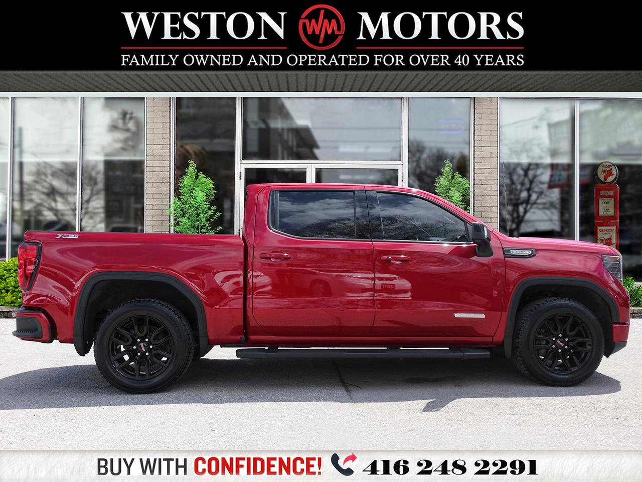 2023 GMC Sierra 1500 4WD*Crew Cab 147" Elevation*360CAM*LEATHER*BT Photo2