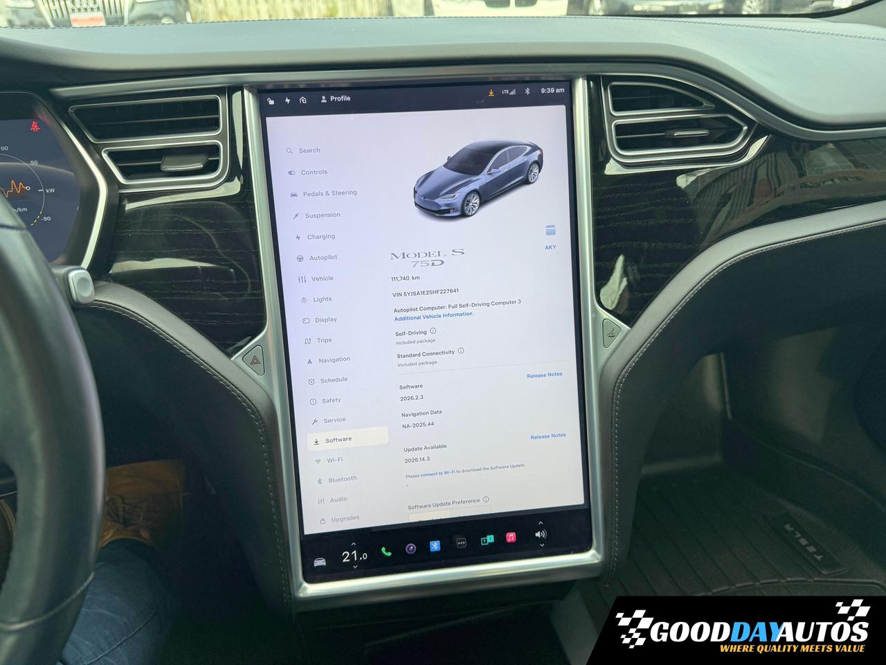 2017 Tesla Model S 75D FSD CLEAN CARFAX BRAND NEW TIRES MINT CONDITIN Photo