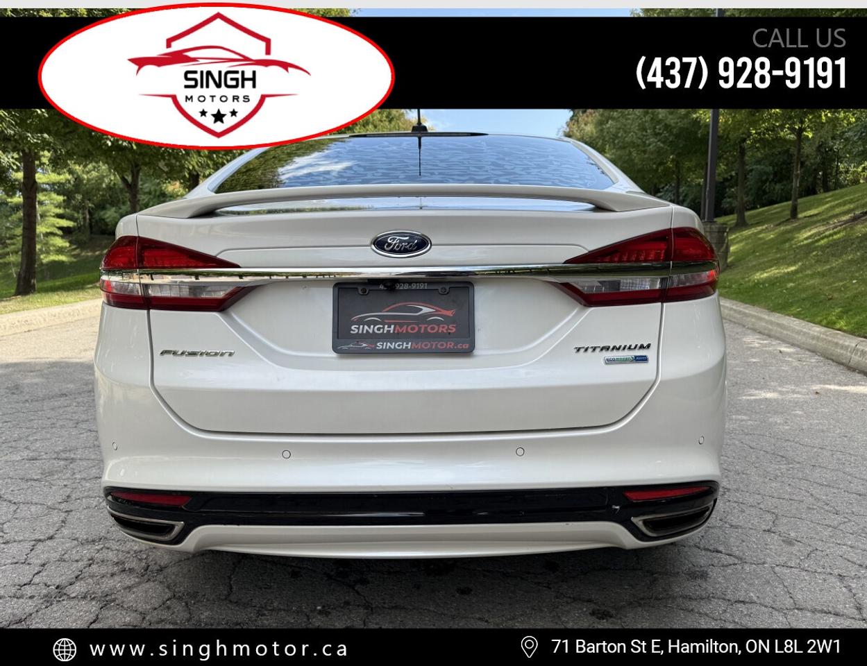 2018 Ford Fusion Titanium Photo3