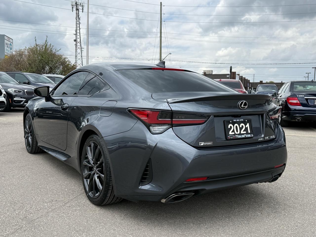 2021 Lexus RC RC 350 AWD  F-Sport 3 ACCIDENT FREE NEW TIRES&BRAK Photo