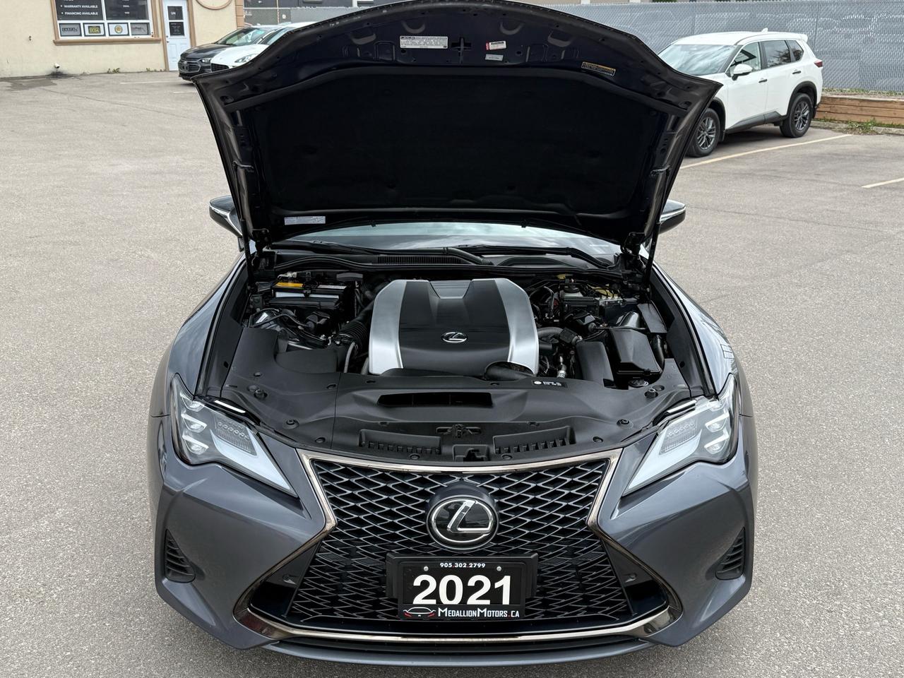 2021 Lexus RC RC 350 AWD  F-Sport 3 ACCIDENT FREE NEW TIRES&BRAK Photo